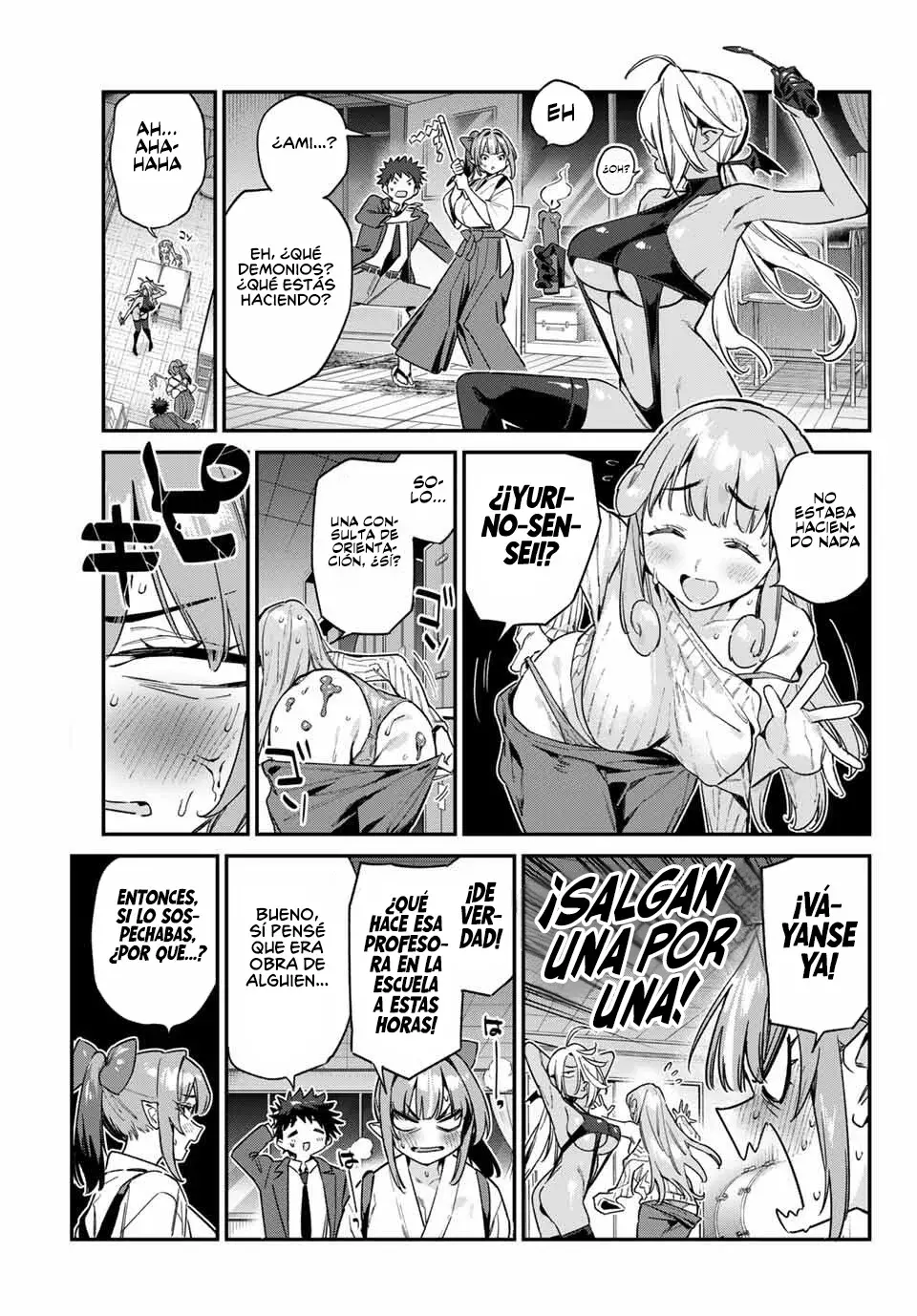 Kanan-sama Might be Easy Capitulo 154: Una Ronda De Valor Con Kanan Y Kyougi-kun página 8