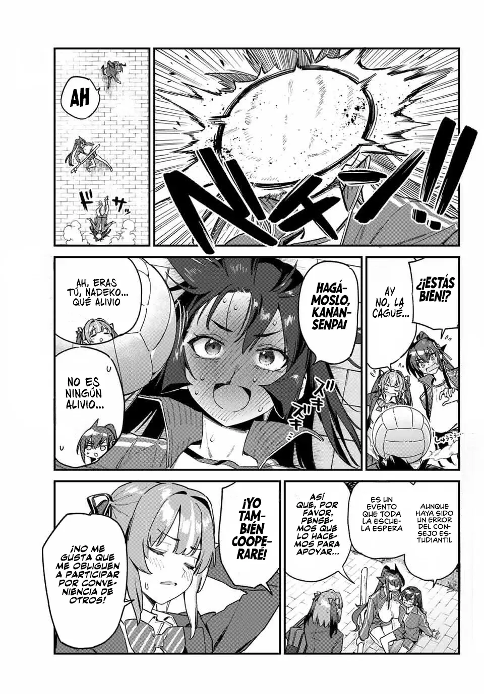 Kanan-sama Might be Easy Capitulo 156: Pelotazos De Recompensa Para Nadeko página 6