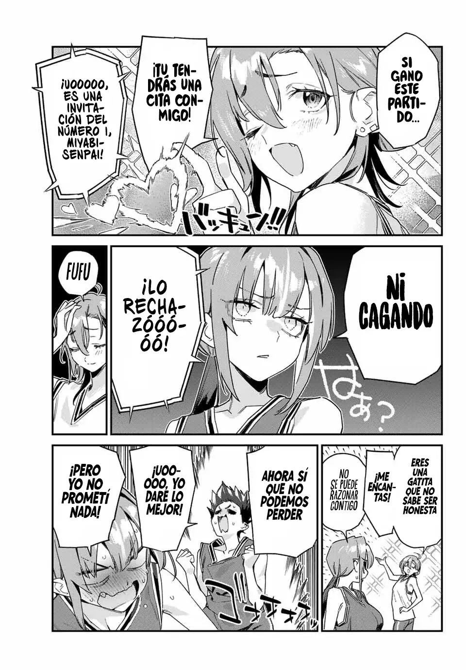 Kanan-sama Might be Easy Capitulo 157: El Partido De Dodgeball De Kanan página 8