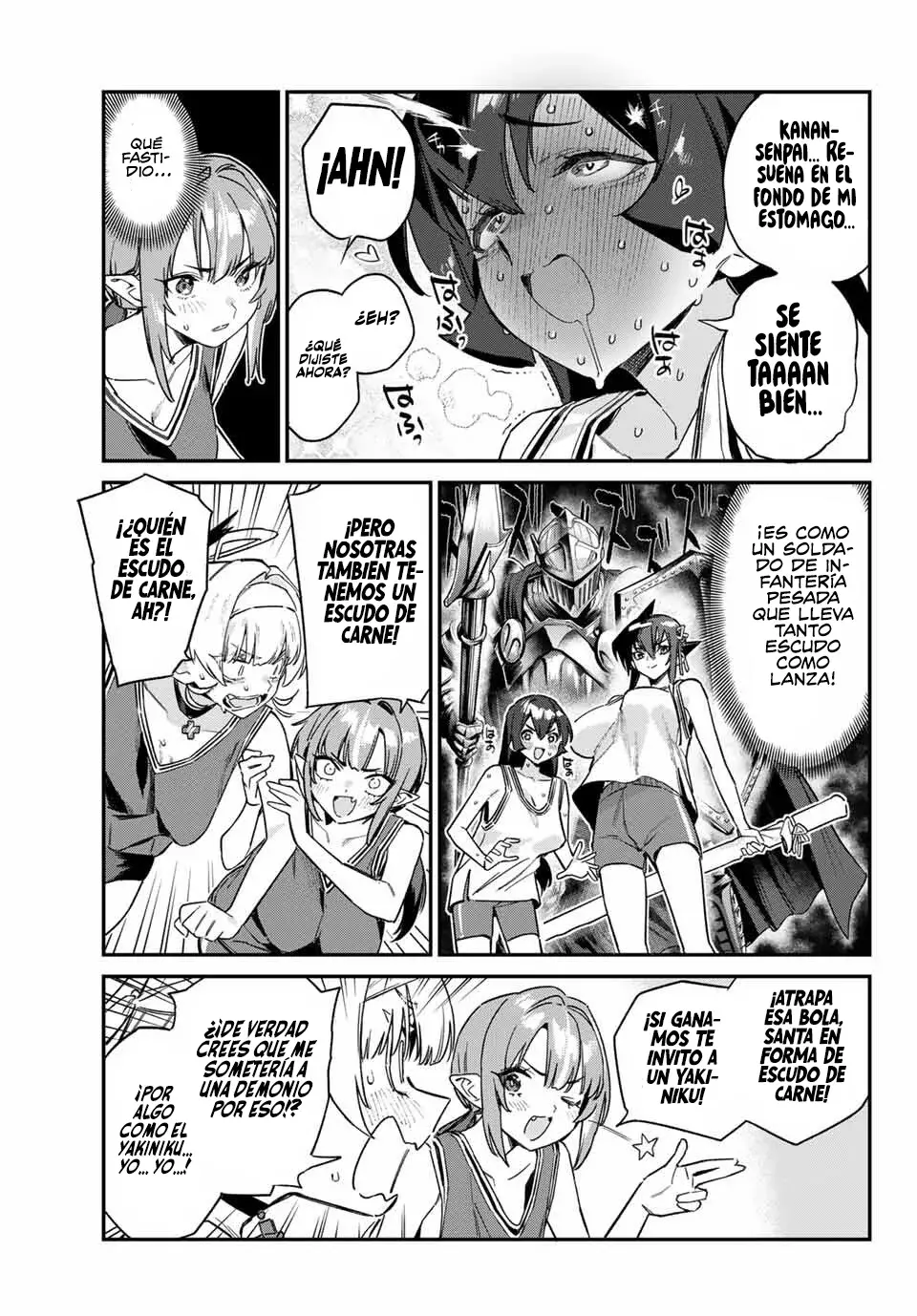 Kanan-sama Might be Easy Capitulo 158: La Muralla De Nadeko página 8