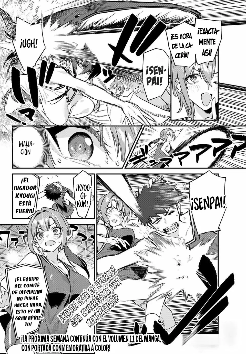 Kanan-sama Might be Easy Capitulo 159: La Pelota Del Trabajo En Equipo Del Consejo Estudiantil página 11