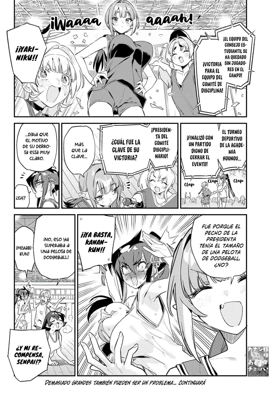 Kanan-sama Might be Easy Capitulo 160 página 12