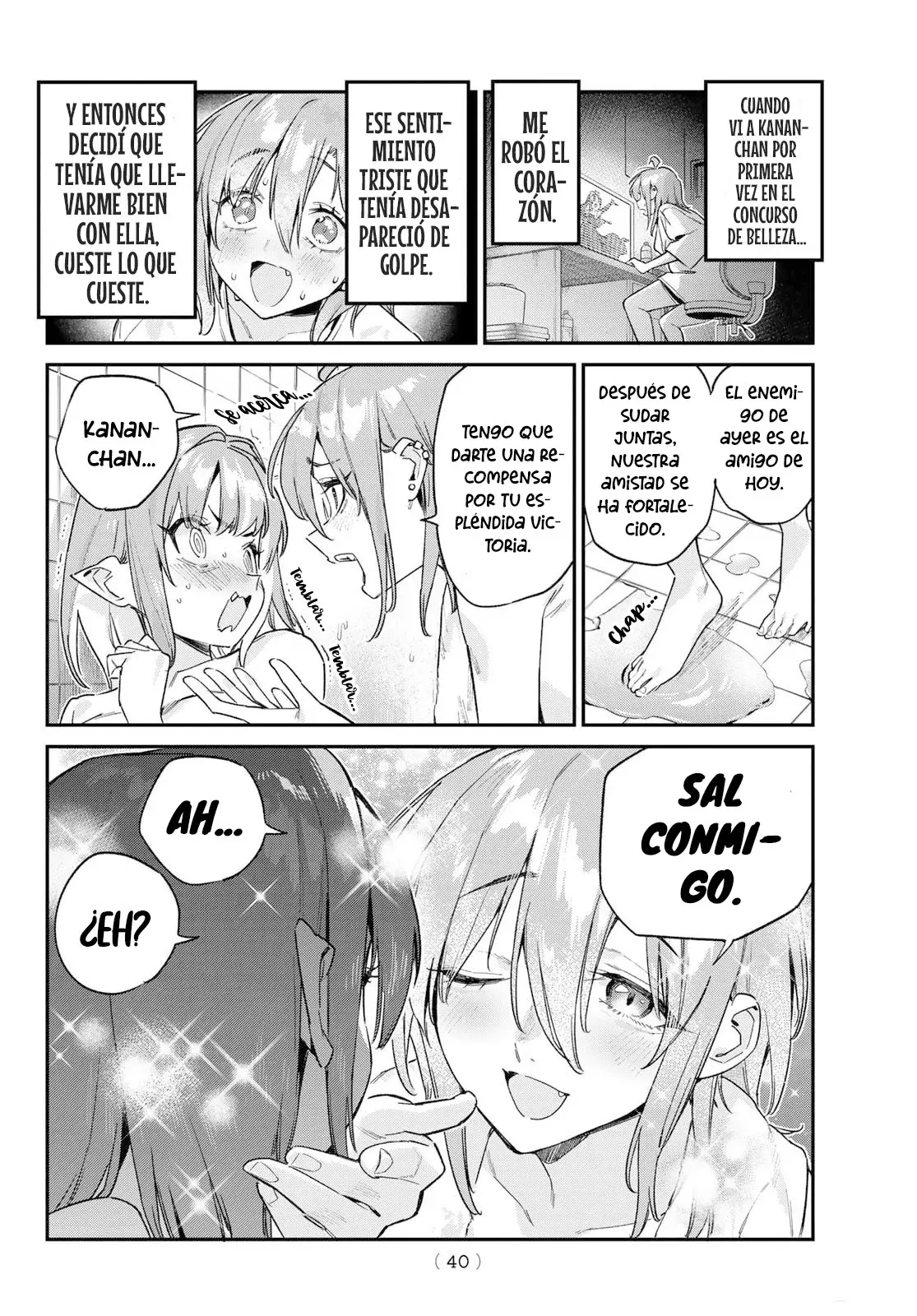 Kanan-sama Might be Easy Capitulo 161: La Ducha Sorpresa De Kanan página 8