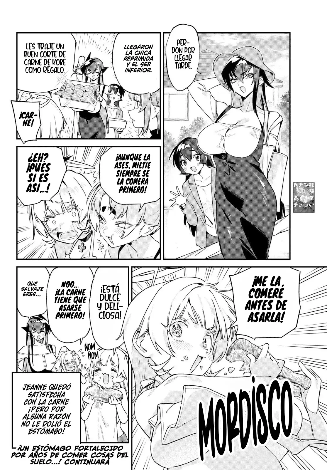 Kanan-sama Might be Easy Capitulo 162: La Barbacoa De Superación De Jeanne página 12