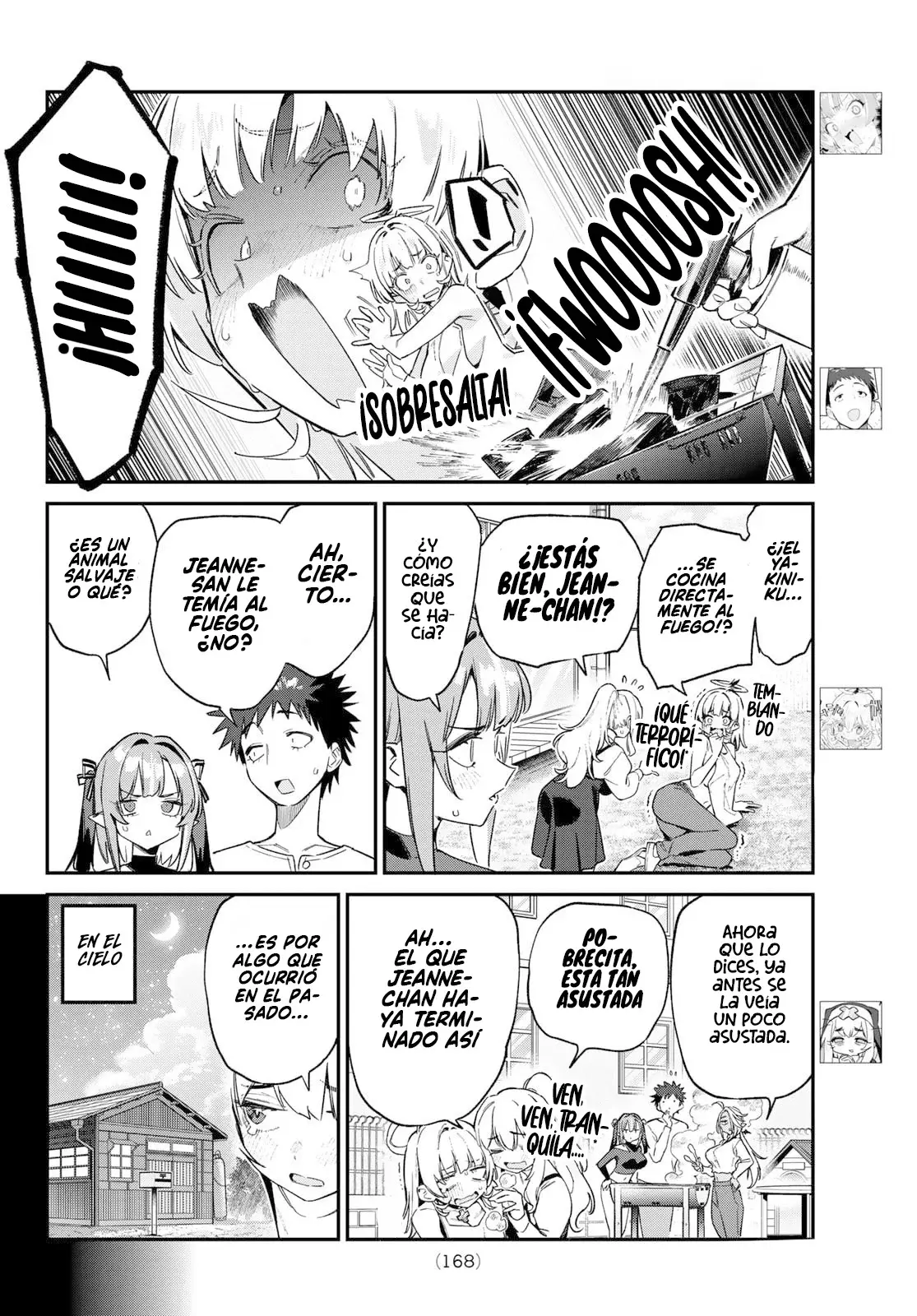 Kanan-sama Might be Easy Capitulo 162: La Barbacoa De Superación De Jeanne página 6