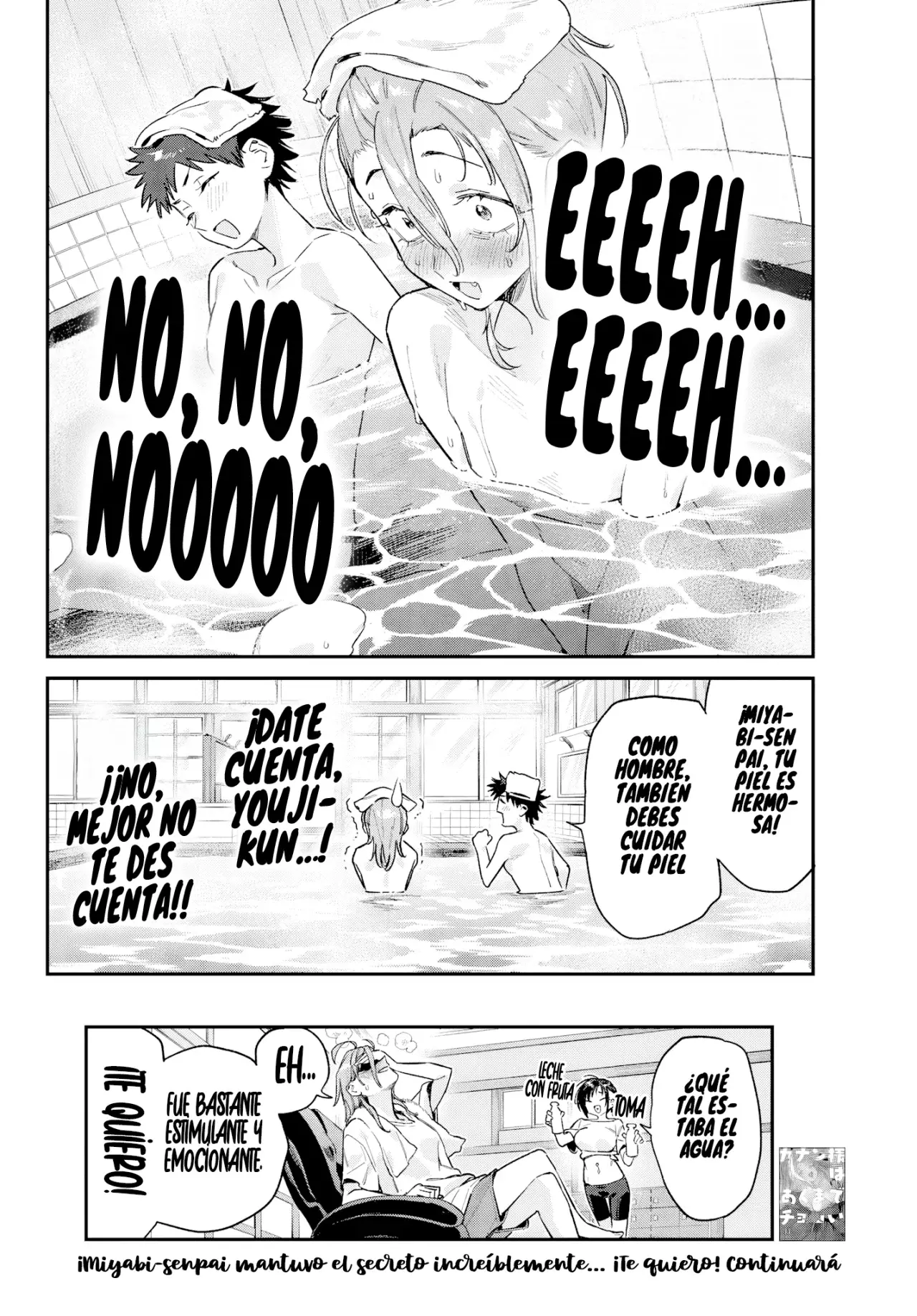 Kanan-sama Might be Easy Capitulo 163: El Malentendido En El Baño Entre Kyougi Y Miyabi página 12