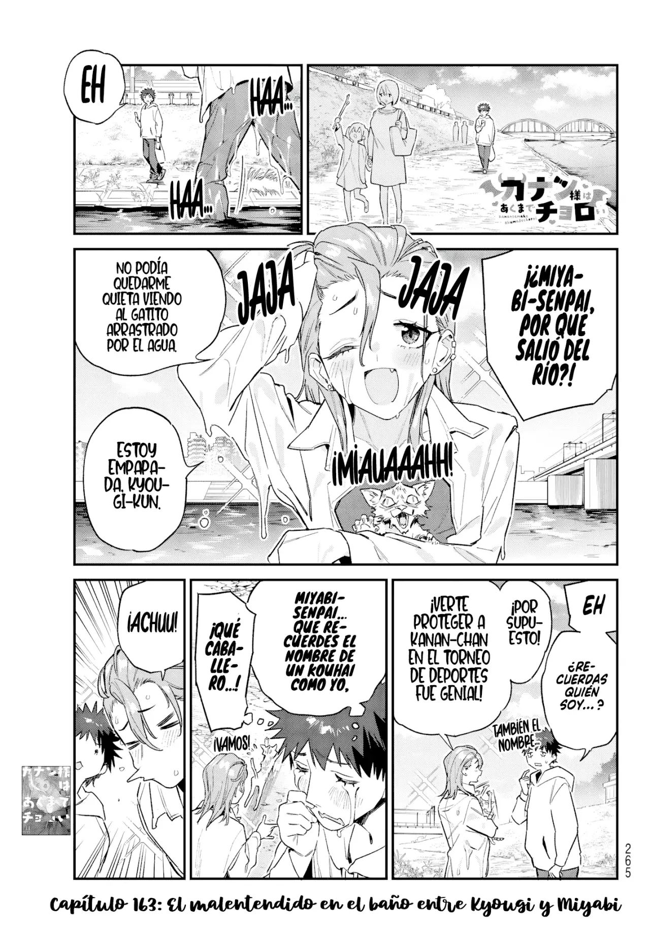 Kanan-sama Might be Easy Capitulo 163: El Malentendido En El Baño Entre Kyougi Y Miyabi página 5