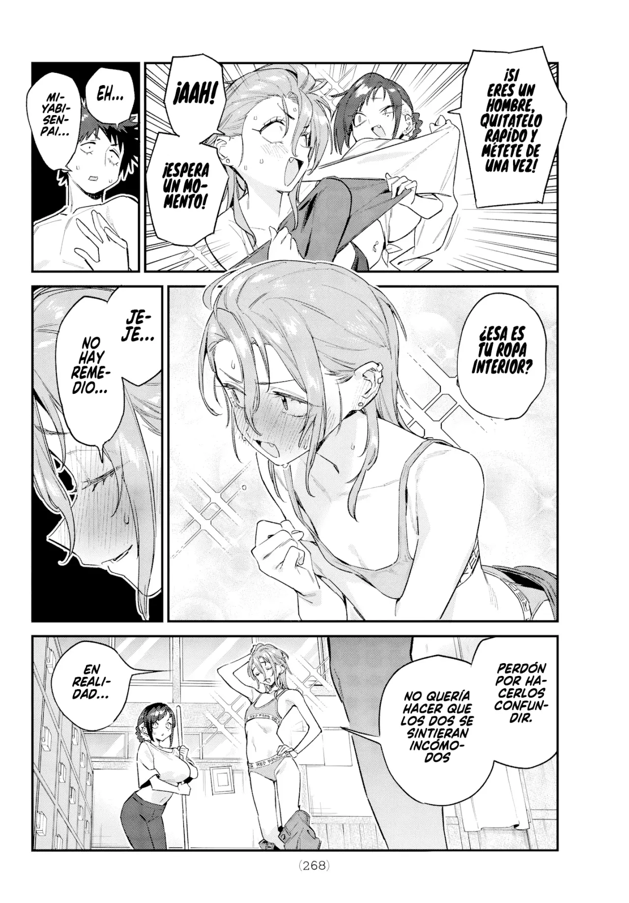 Kanan-sama Might be Easy Capitulo 163: El Malentendido En El Baño Entre Kyougi Y Miyabi página 8