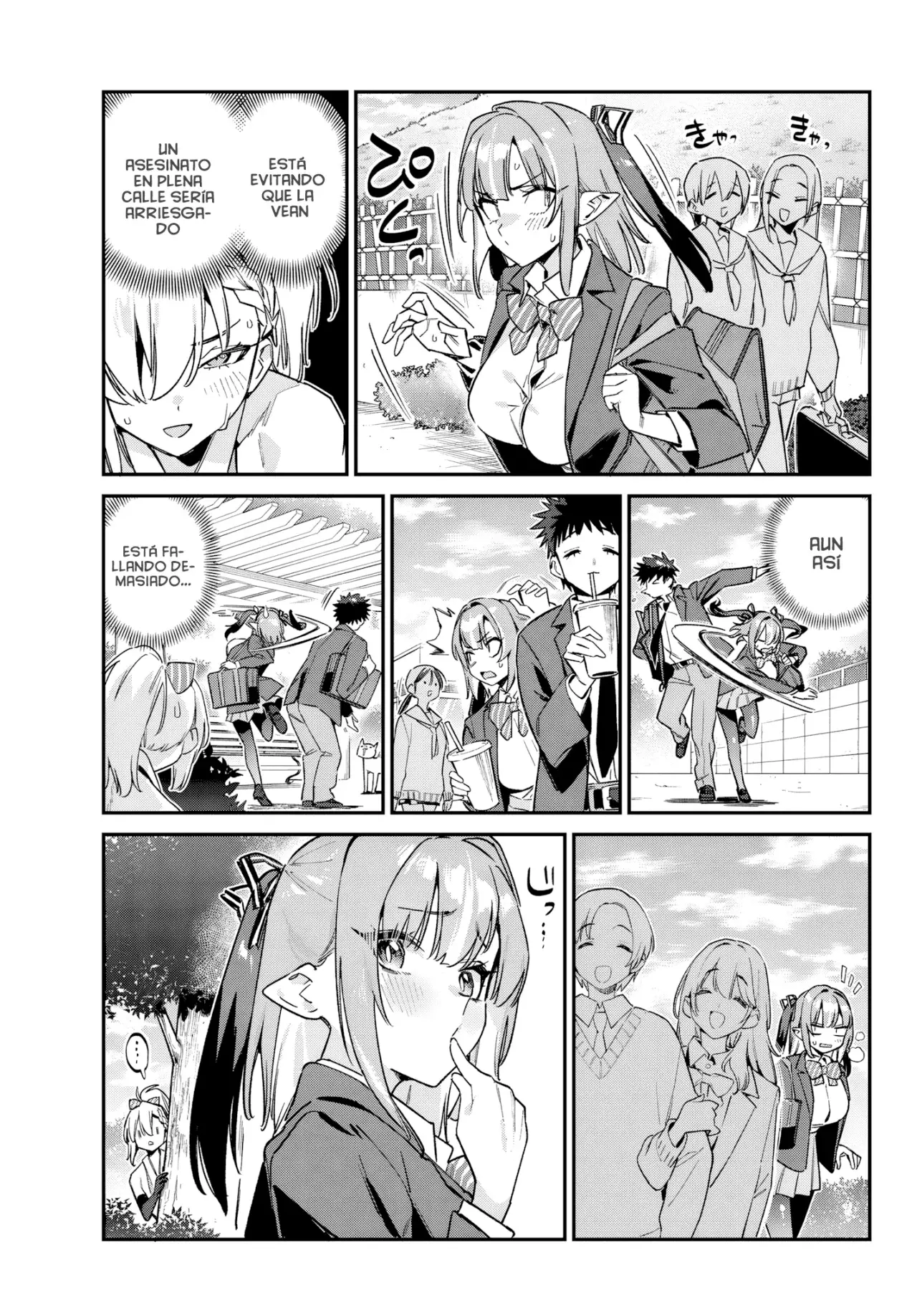 Kanan-sama Might be Easy Capitulo 164: La Misión Secreta De Moku Y Nabari página 8