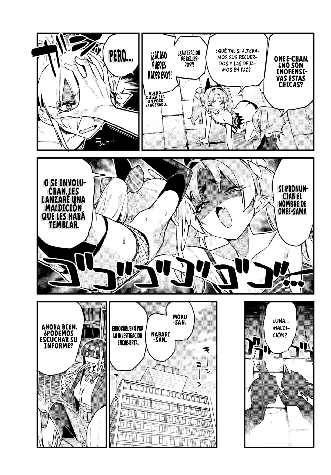Kanan-sama Might be Easy Capitulo 165: El Interrogatorio De Milch y Miel página 10