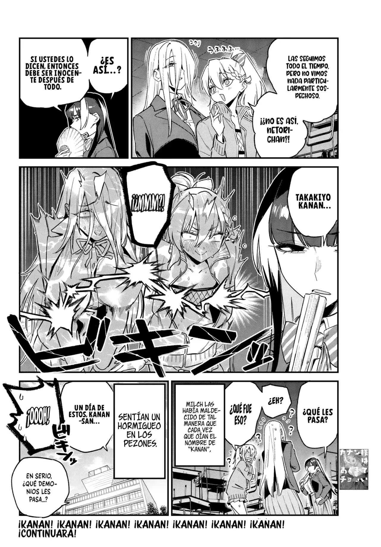 Kanan-sama Might be Easy Capitulo 165: El Interrogatorio De Milch y Miel página 11