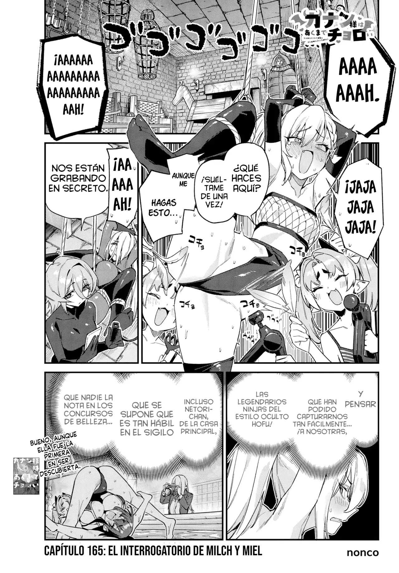 Kanan-sama Might be Easy Capitulo 165: El Interrogatorio De Milch y Miel página 4