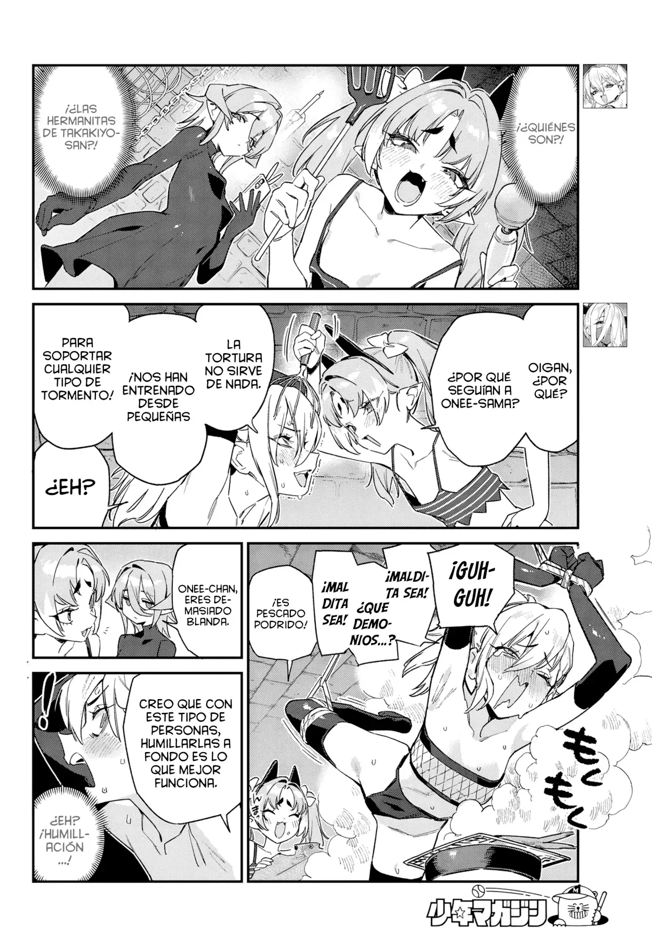 Kanan-sama Might be Easy Capitulo 165: El Interrogatorio De Milch y Miel página 5