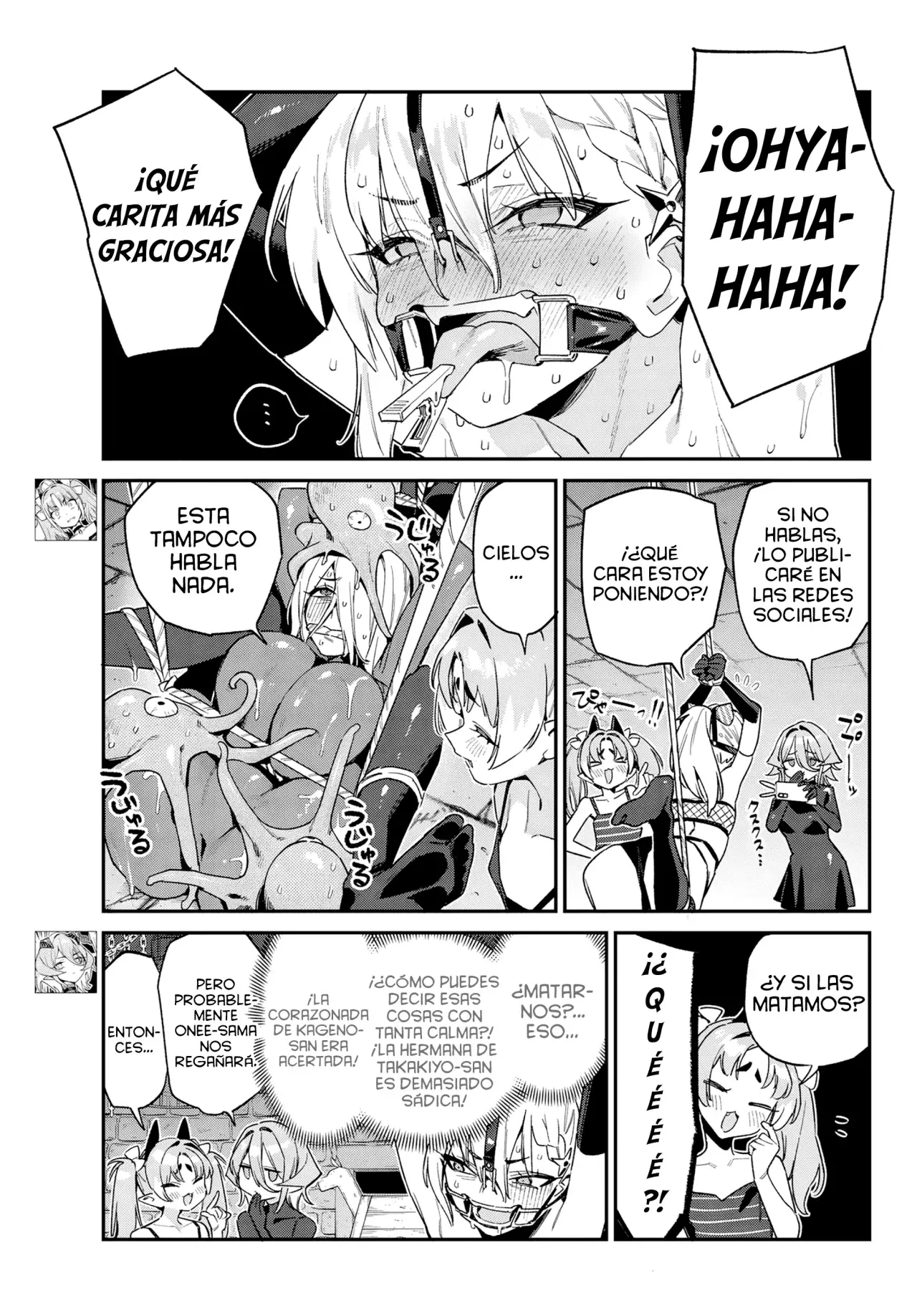 Kanan-sama Might be Easy Capitulo 165: El Interrogatorio De Milch y Miel página 6
