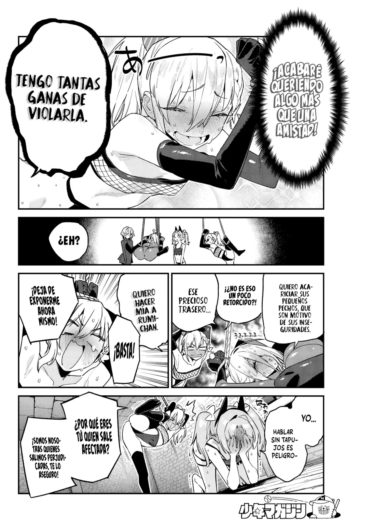 Kanan-sama Might be Easy Capitulo 165: El Interrogatorio De Milch y Miel página 9