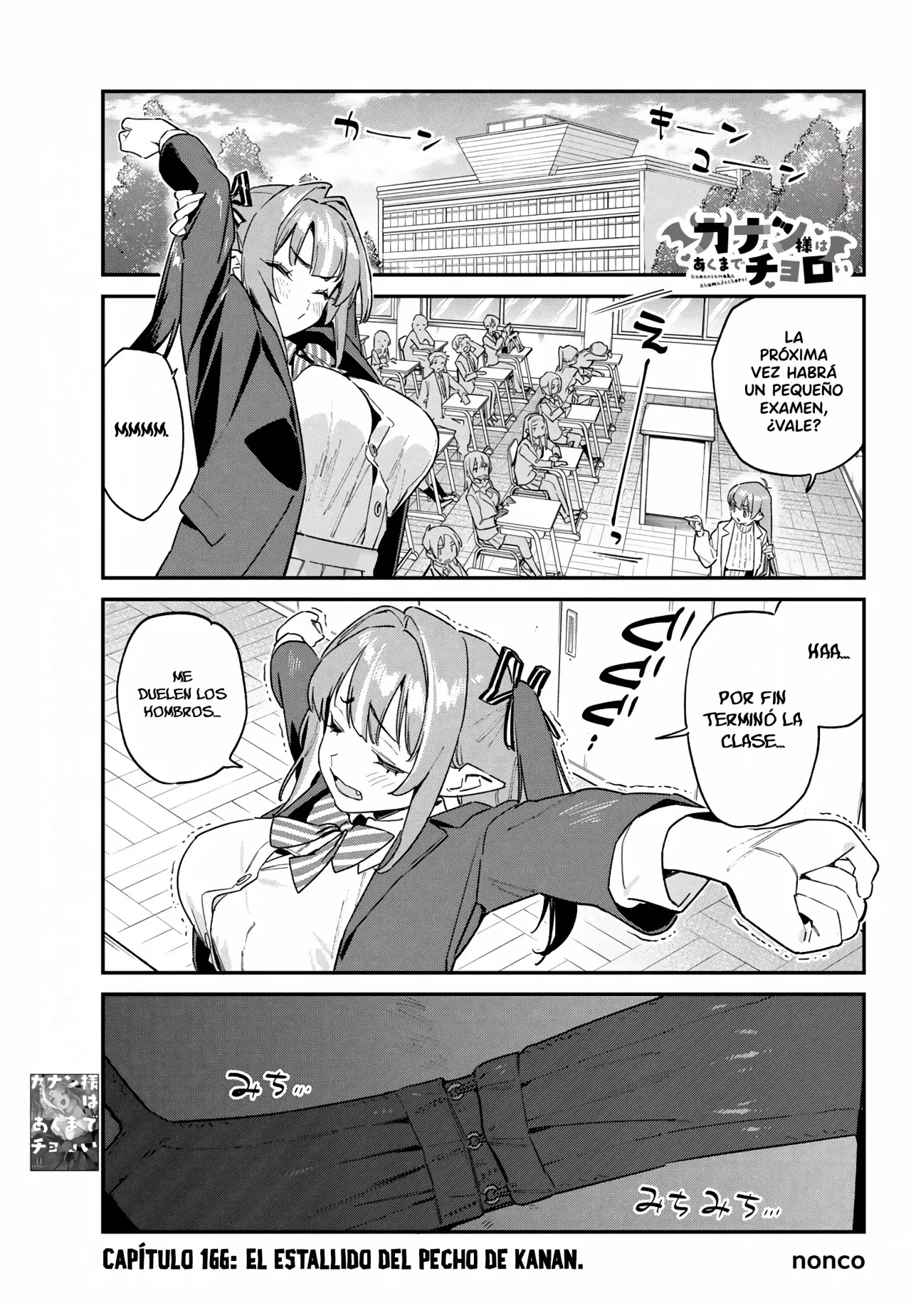 Kanan-sama Might be Easy Capitulo 166: El Estallido Del Pecho De Kanan página 4