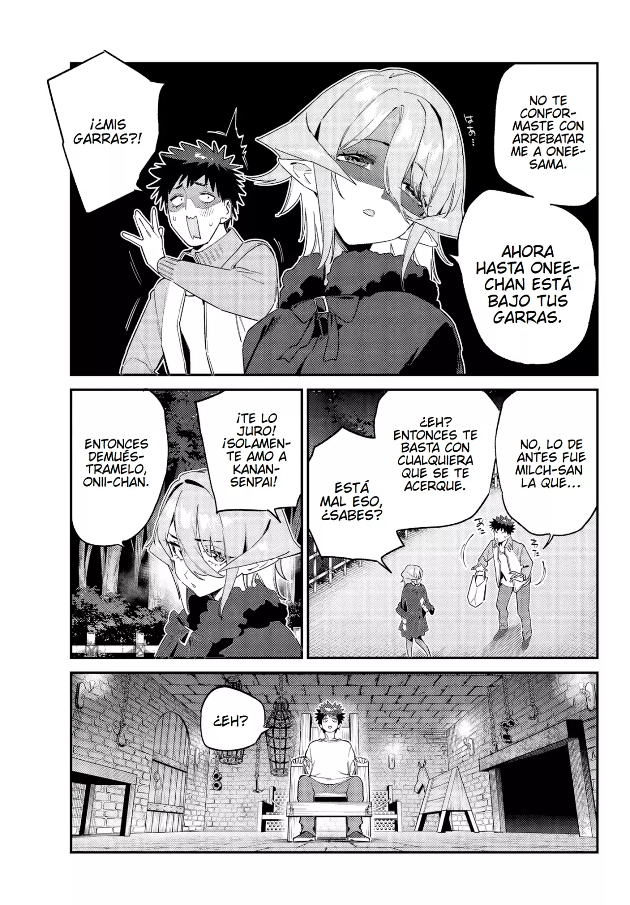 Kanan-sama Might be Easy Capitulo 171: La Prueba Del Deleite De Miel página 6
