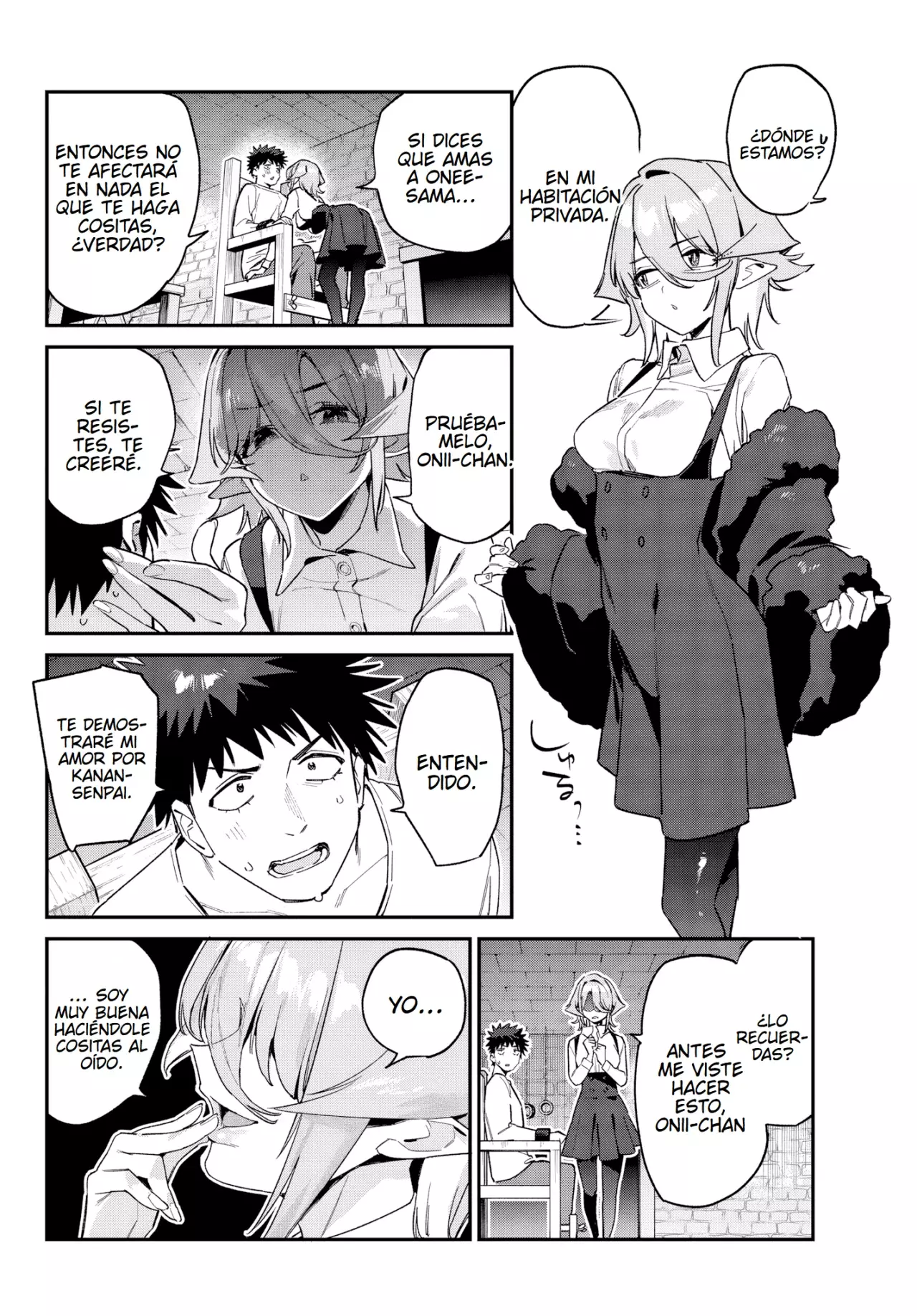 Kanan-sama Might be Easy Capitulo 171: La Prueba Del Deleite De Miel página 7