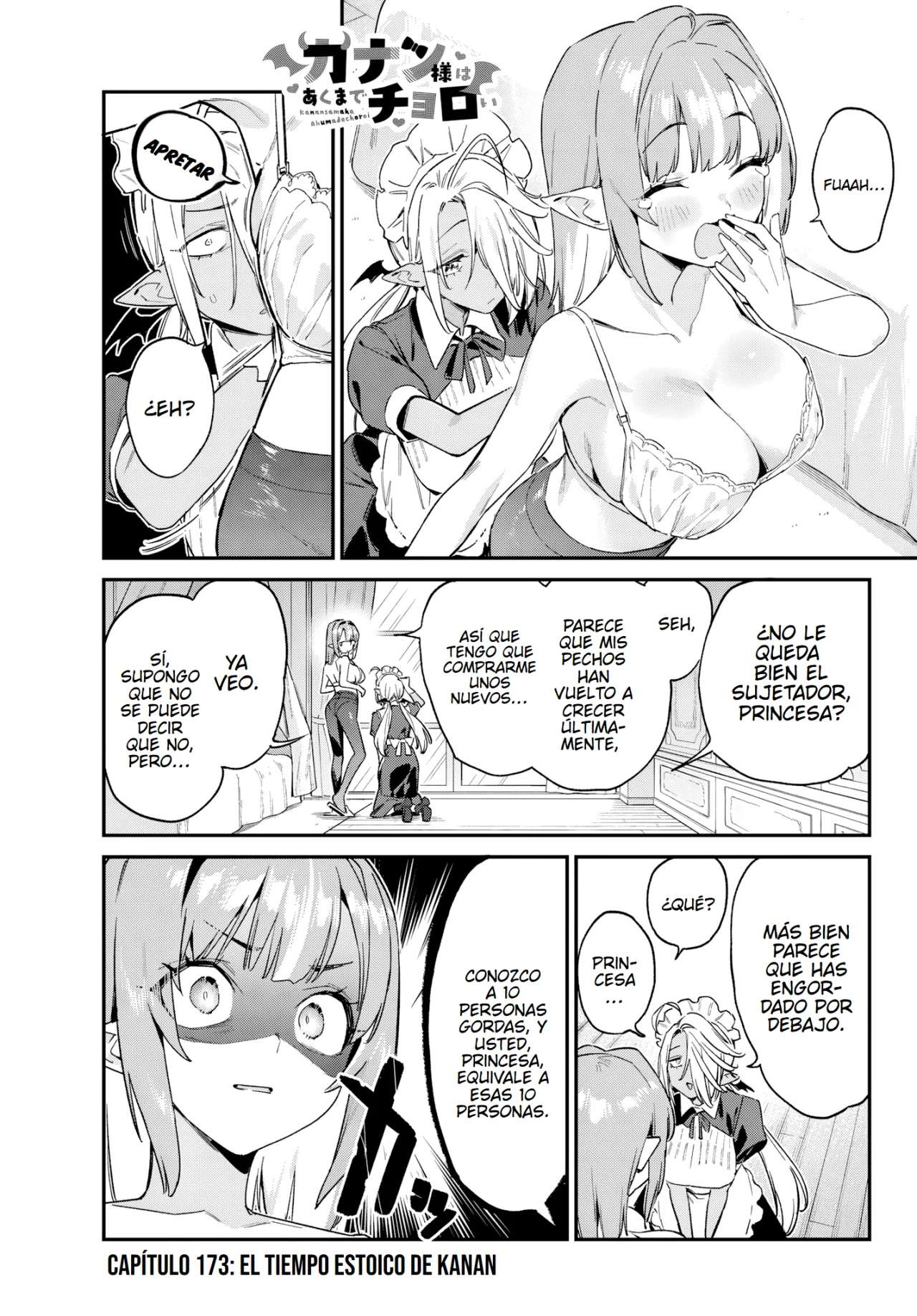 Kanan-sama Might be Easy Capitulo 173 página 4