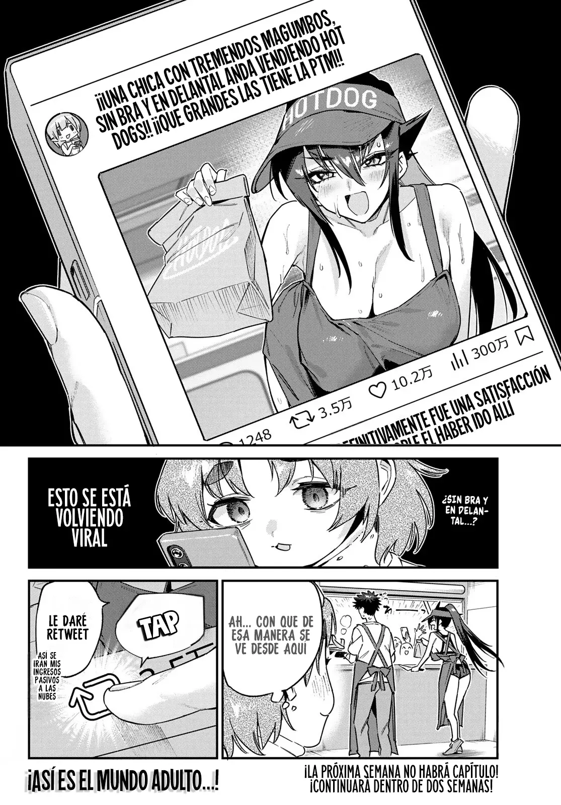 Kanan-sama Might be Easy Capitulo 174: ¡El Accidente De Tekka En La Cocina! página 11