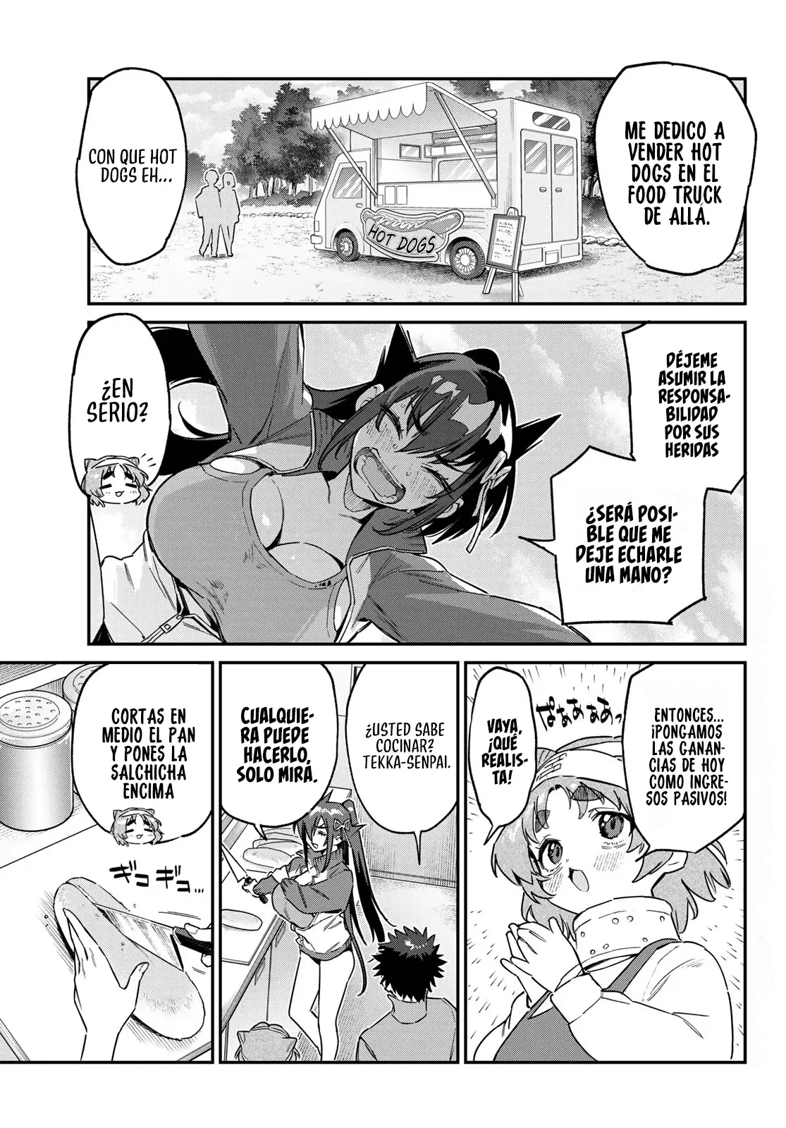 Kanan-sama Might be Easy Capitulo 174: ¡El Accidente De Tekka En La Cocina! página 6