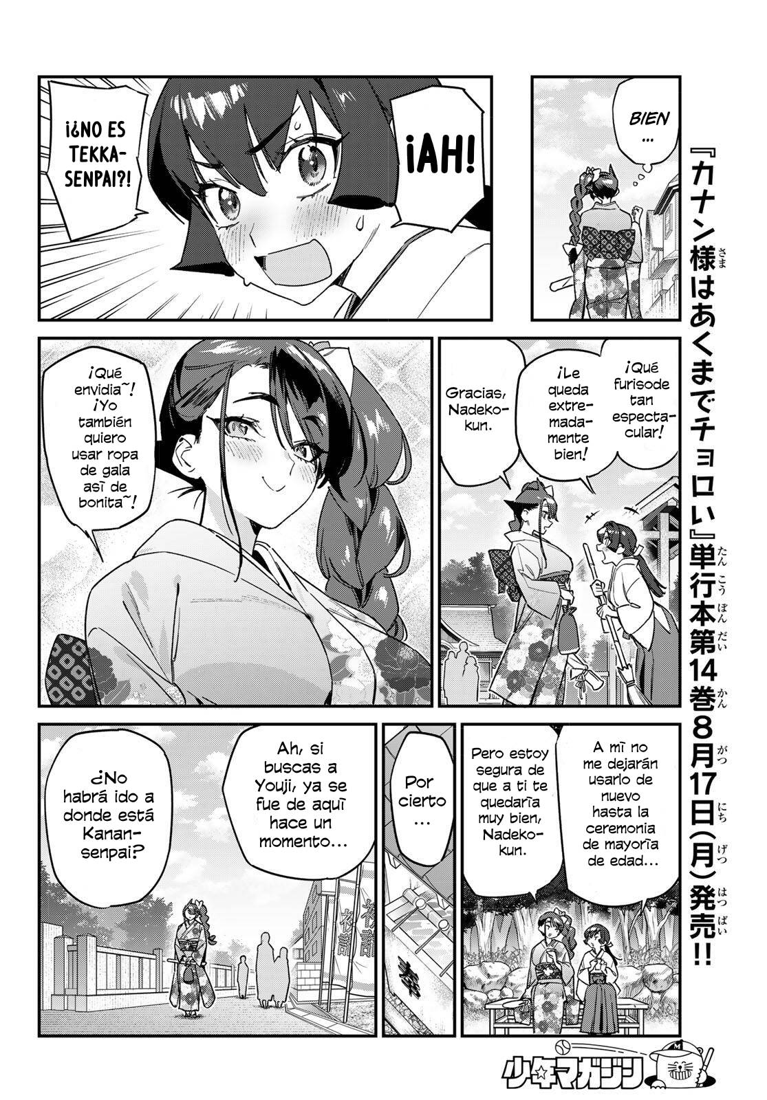 Kanan-sama Might be Easy Capitulo 187 página 5
