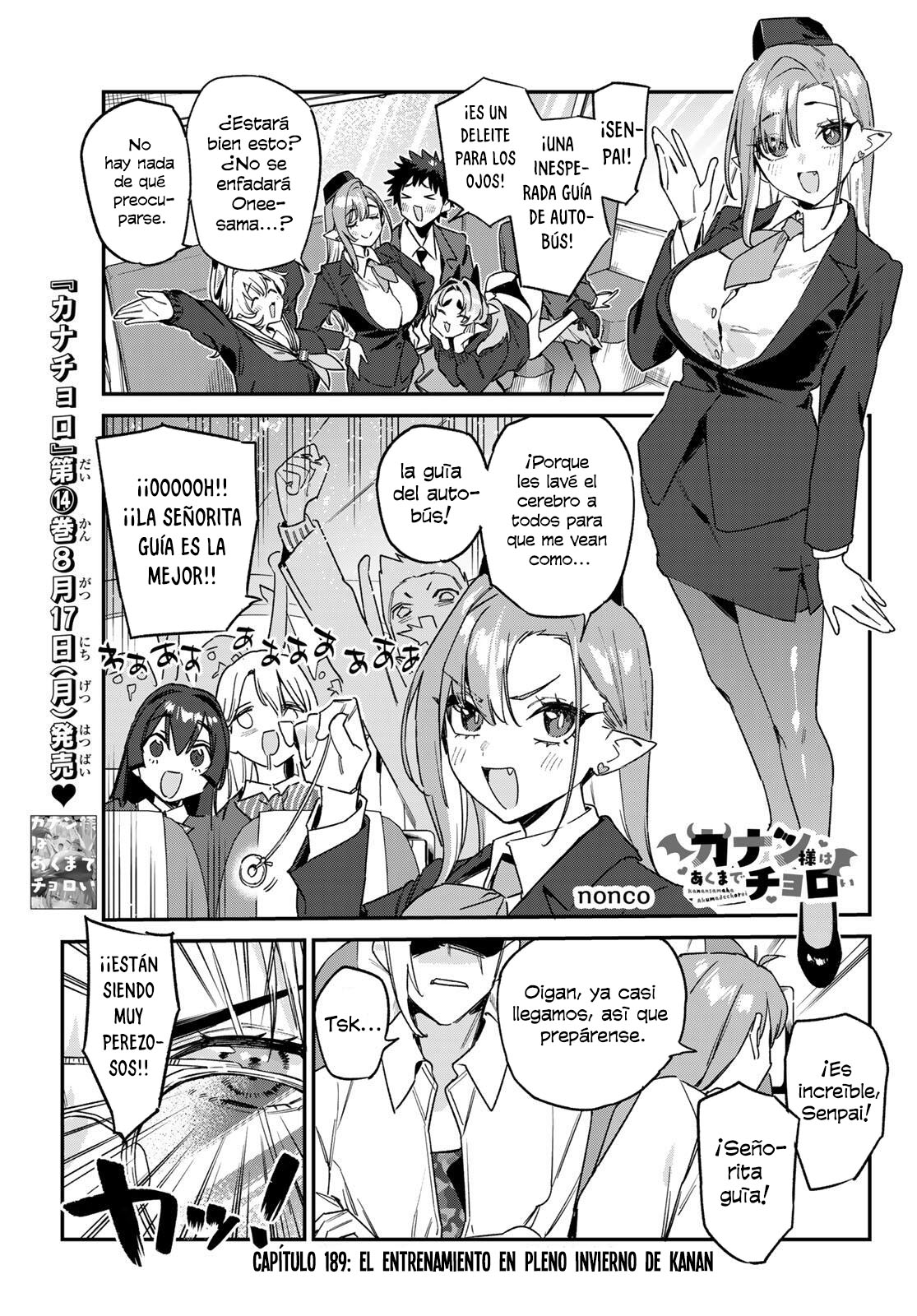 Kanan-sama Might be Easy Capitulo 189 página 2
