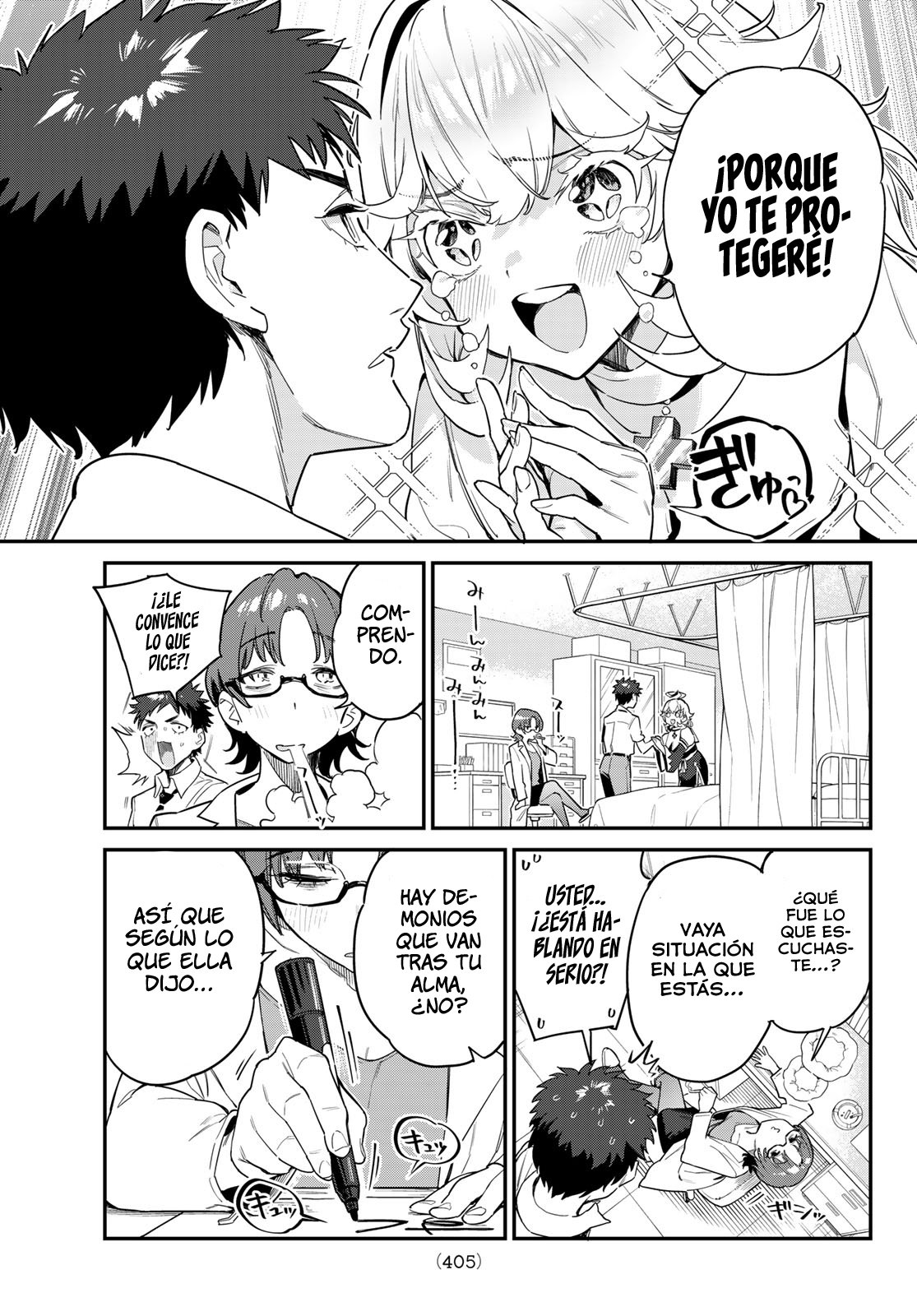 Kanan-sama Might be Easy Capitulo 21: Evangelización por amor a Kyougi. página 5