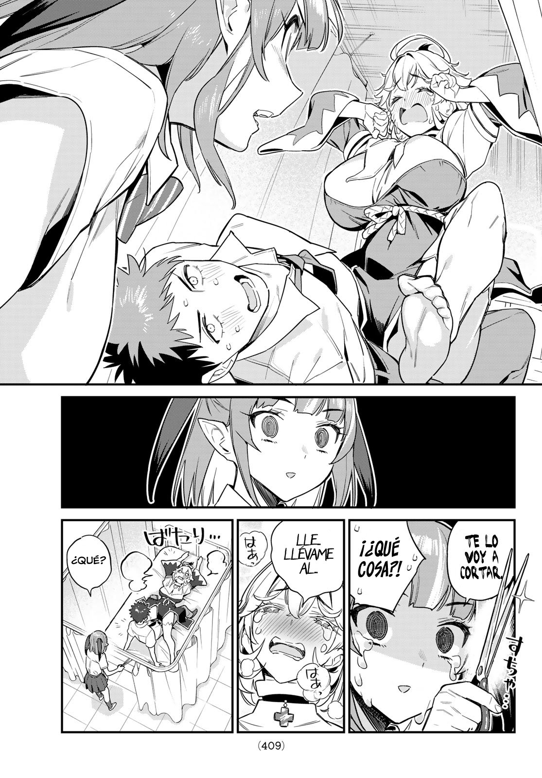 Kanan-sama Might be Easy Capitulo 21: Evangelización por amor a Kyougi. página 9
