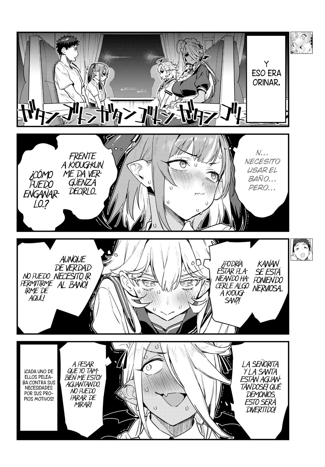 Kanan-sama Might be Easy Capitulo 30: El triángulo de la dignidad de Kanan. página 4