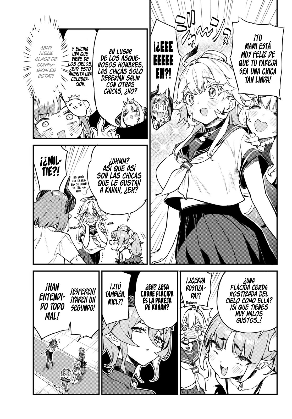 Kanan-sama Might be Easy Capitulo 32: La familia le da la bienvenida a casa a Kanan. página 5
