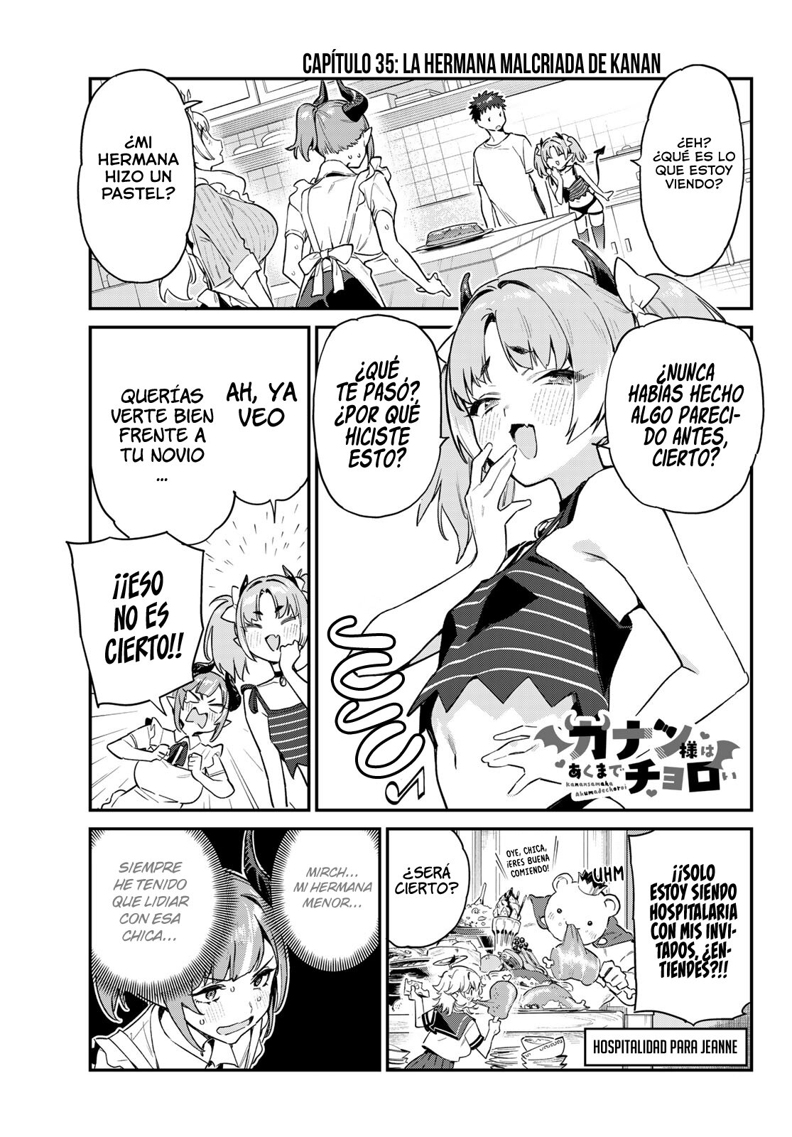 Kanan-sama Might be Easy Capitulo 35 página 3