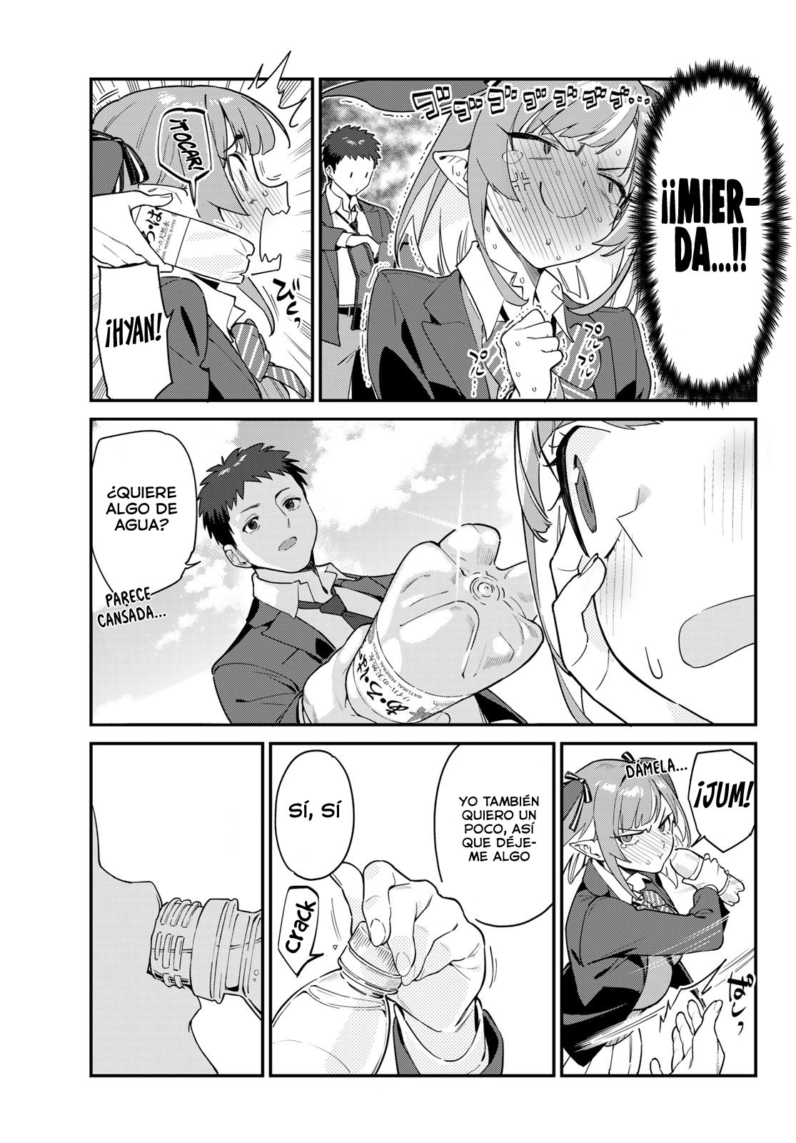 Kanan-sama Might be Easy Capitulo 4: Kanan va románticamente a la escuela. página 9