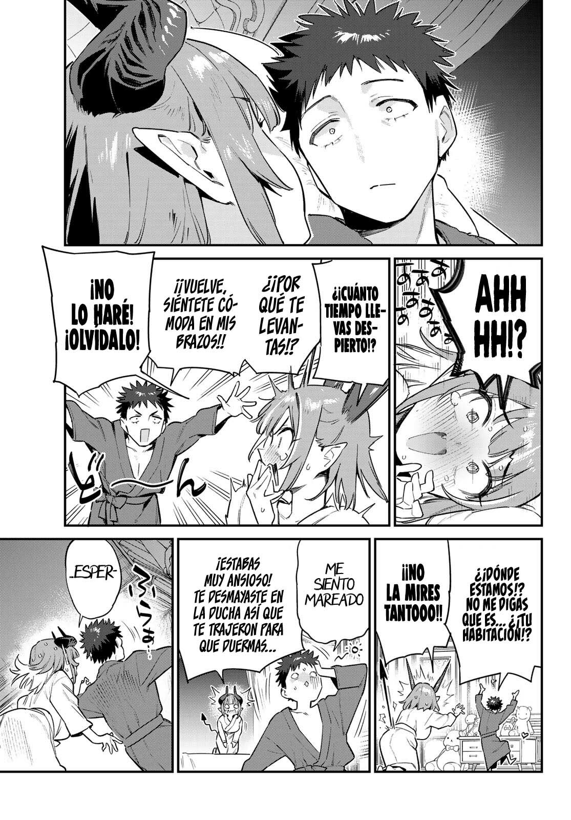Kanan-sama Might be Easy Capitulo 40: La sorpresa al despertar de Kanan. página 5