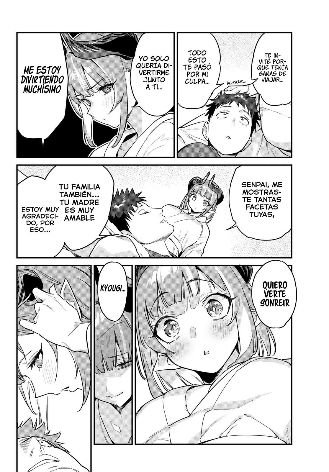 Kanan-sama Might be Easy Capitulo 40: La sorpresa al despertar de Kanan. página 8