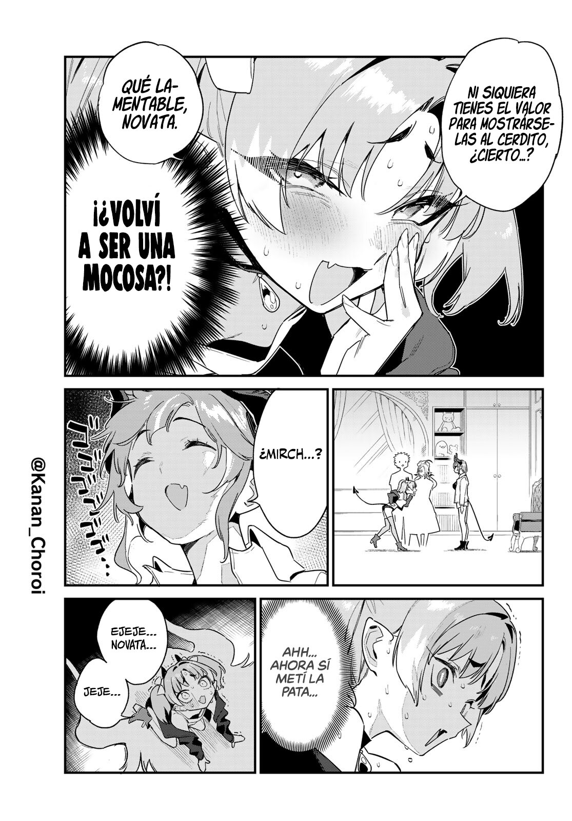 Kanan-sama Might be Easy Capitulo 48: La hora de explicar de Mirch. página 7