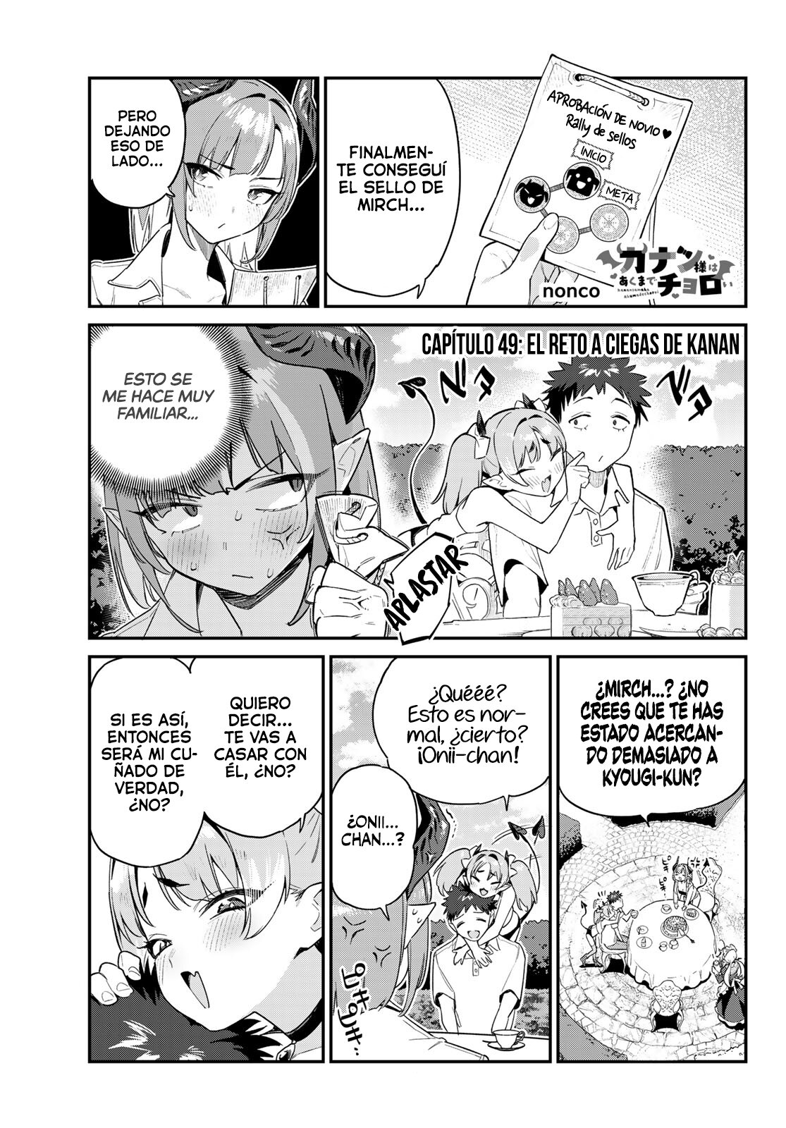 Kanan-sama Might be Easy Capitulo 49 página 3