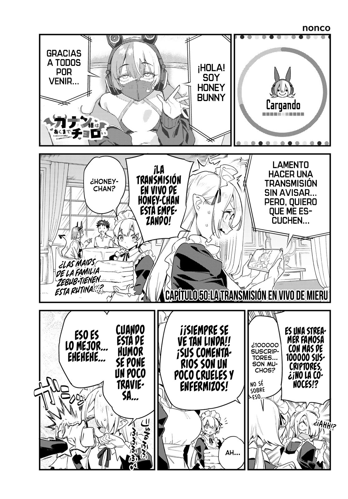 Kanan-sama Might be Easy Capitulo 50: La transmisión en vivo de Mieru. página 3