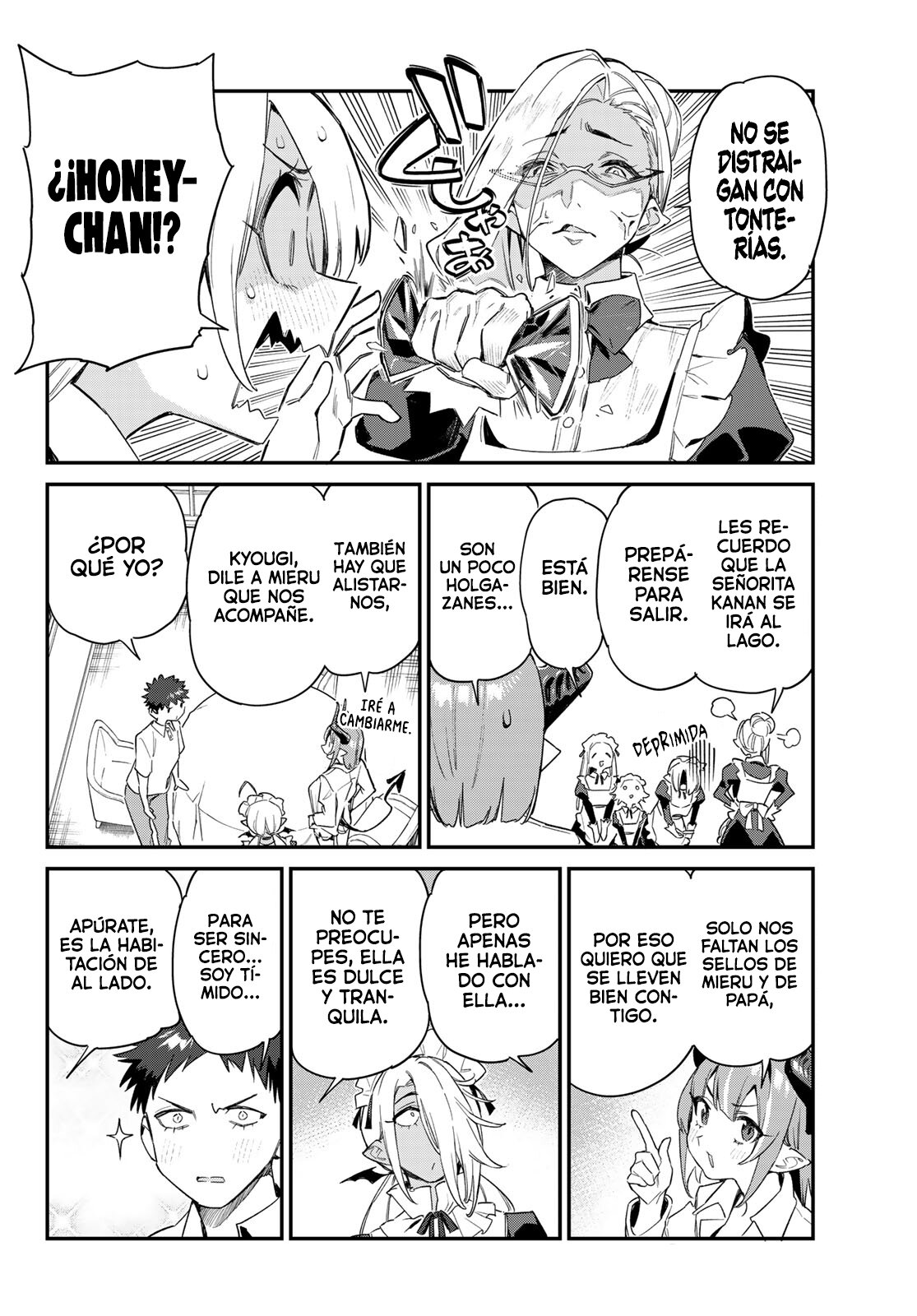 Kanan-sama Might be Easy Capitulo 50 página 4