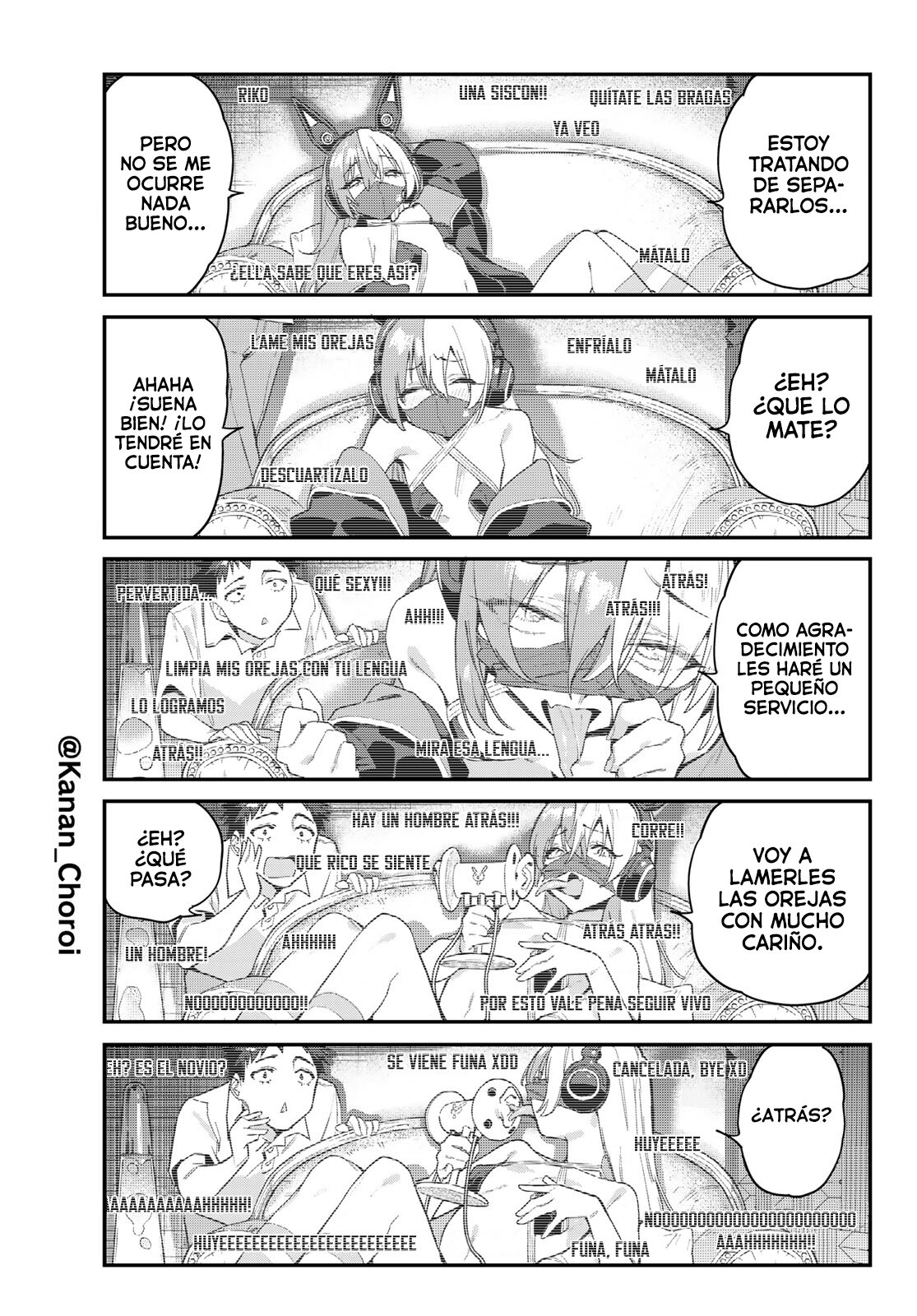 Kanan-sama Might be Easy Capitulo 50 página 7
