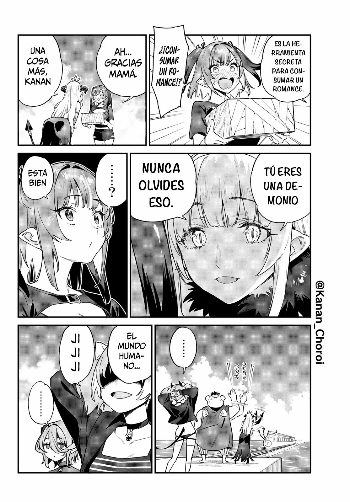 Kanan-sama Might be Easy Capitulo 57 página 8