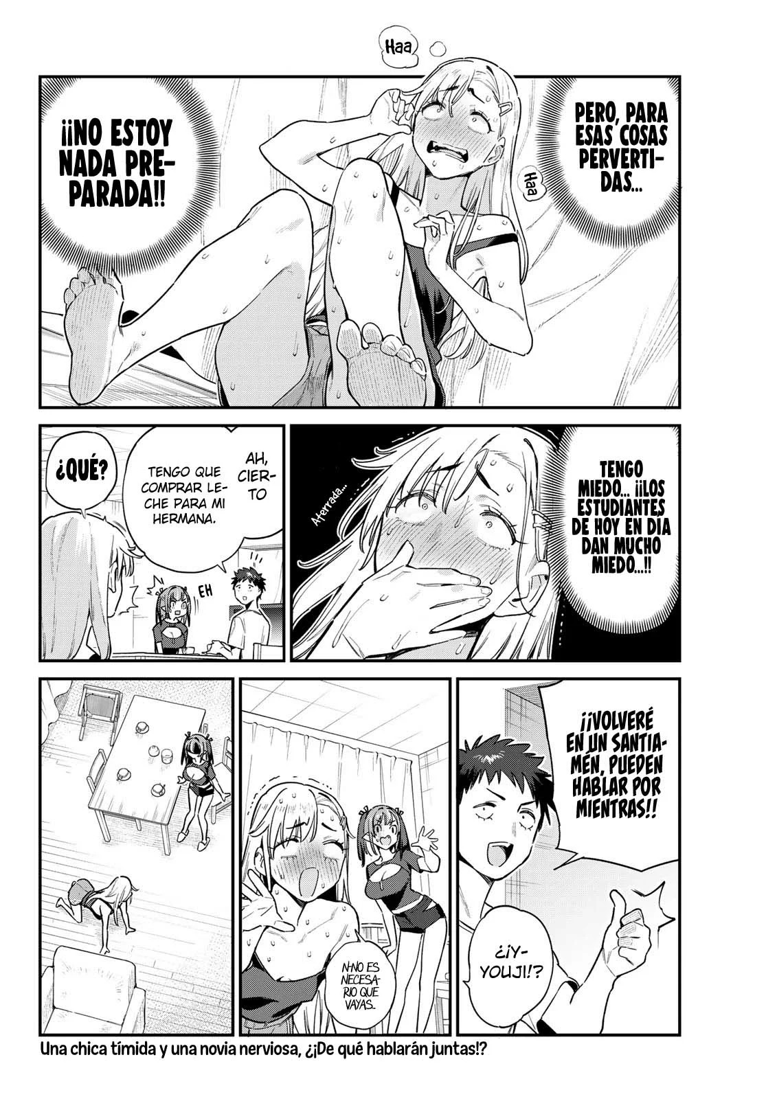 Kanan-sama Might be Easy Capitulo 58: La emocionante primera visita de Kanan. página 10