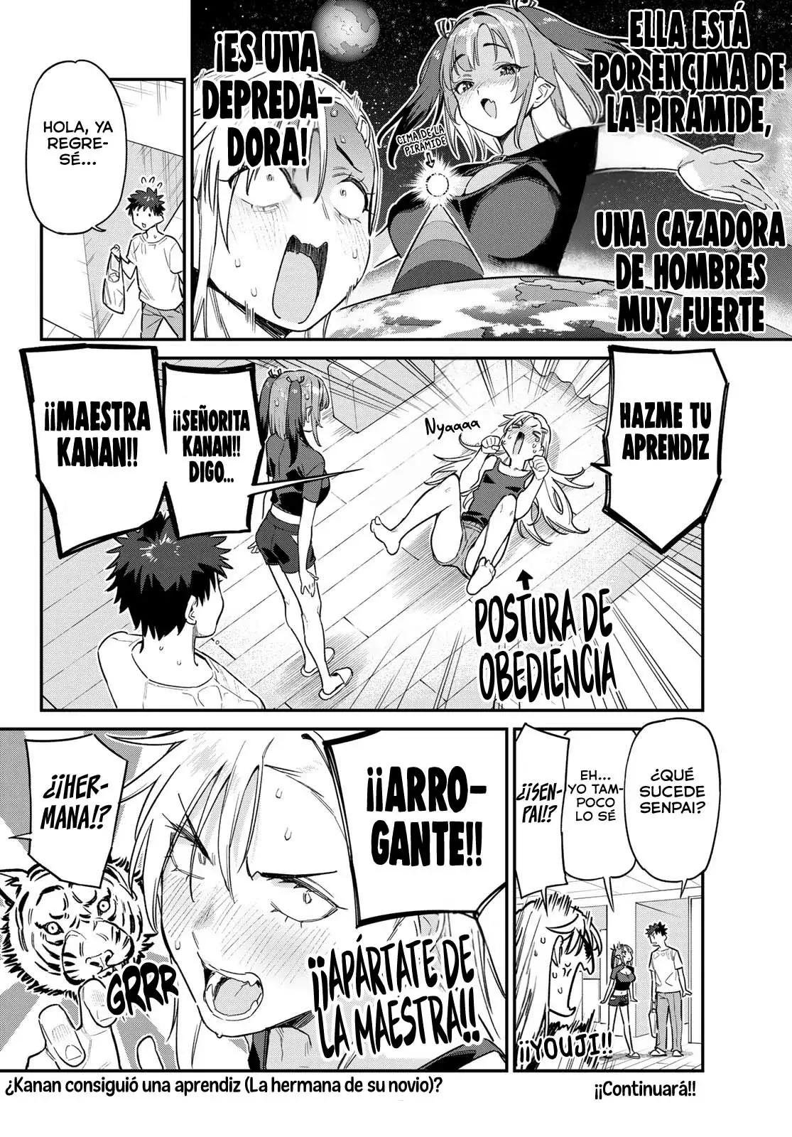 Kanan-sama Might be Easy Capitulo 59 página 10