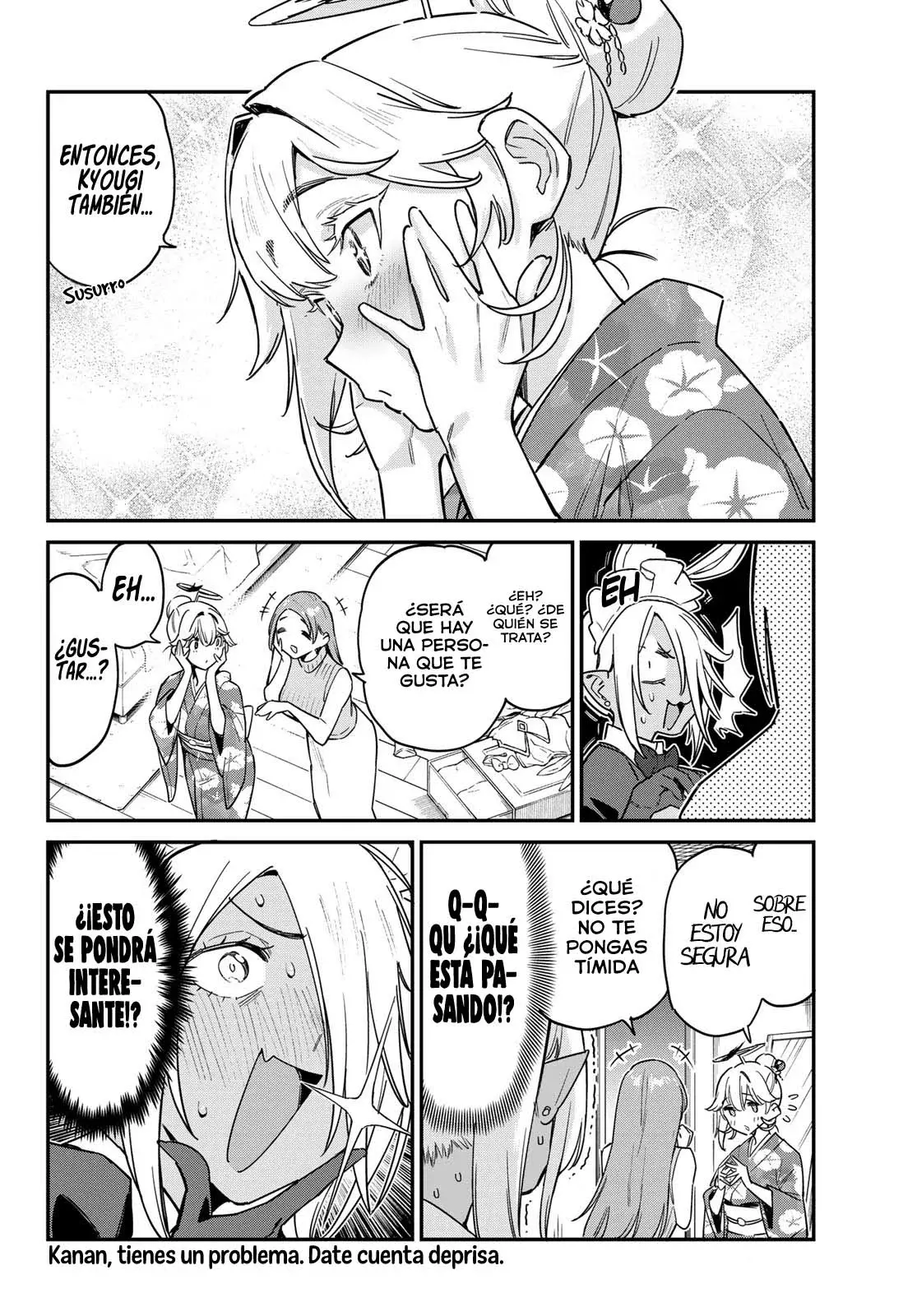 Kanan-sama Might be Easy Capitulo 64: El show de cambio de ropa de Jeanne. página 10
