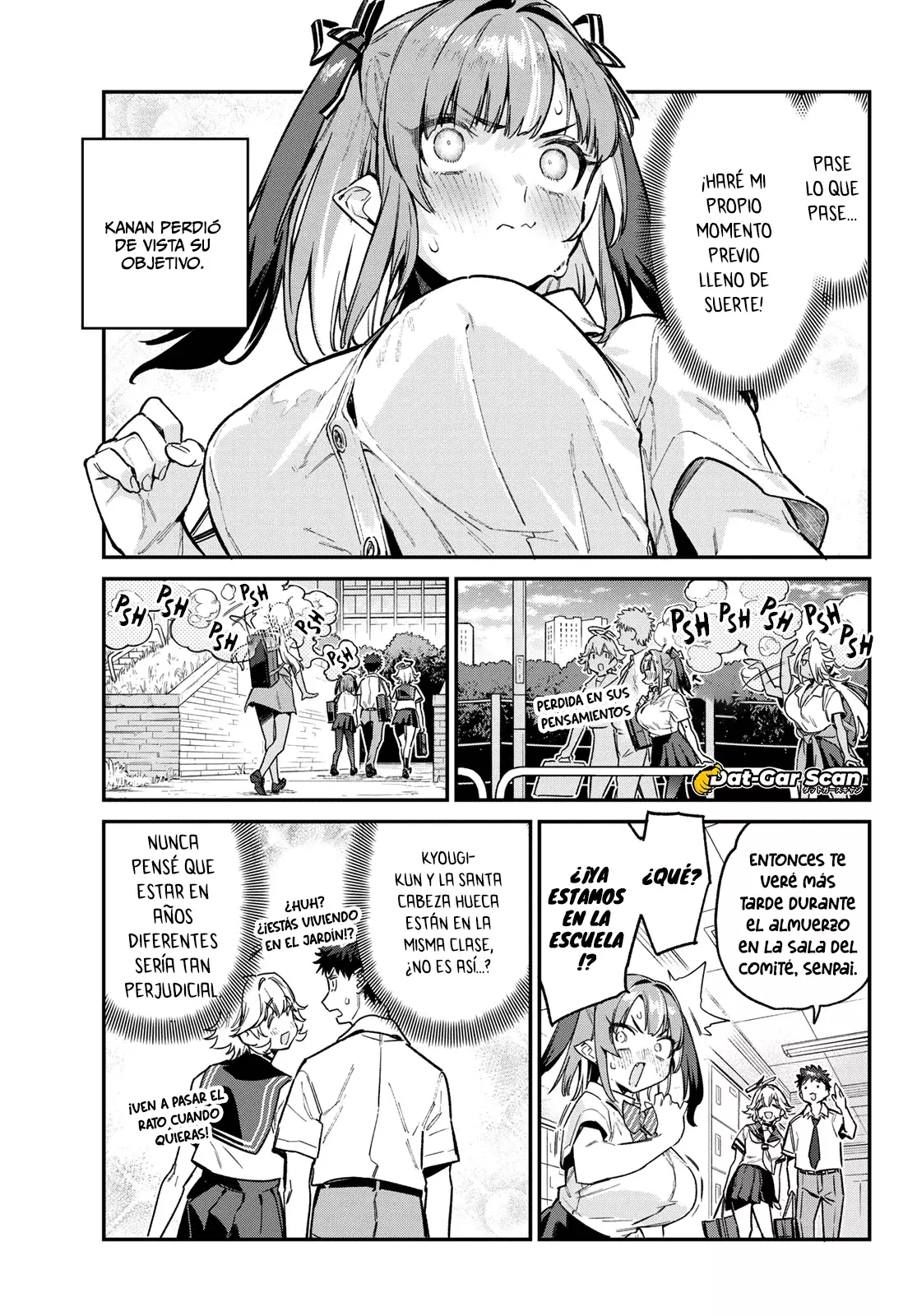 Kanan-sama Might be Easy Capitulo 71: Nuevos visitantes en la escuela de Kanan página 8