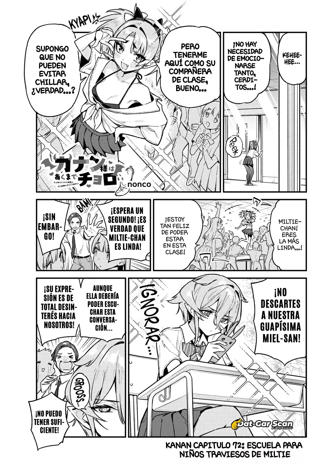 Kanan-sama Might be Easy Capitulo 72 página 4