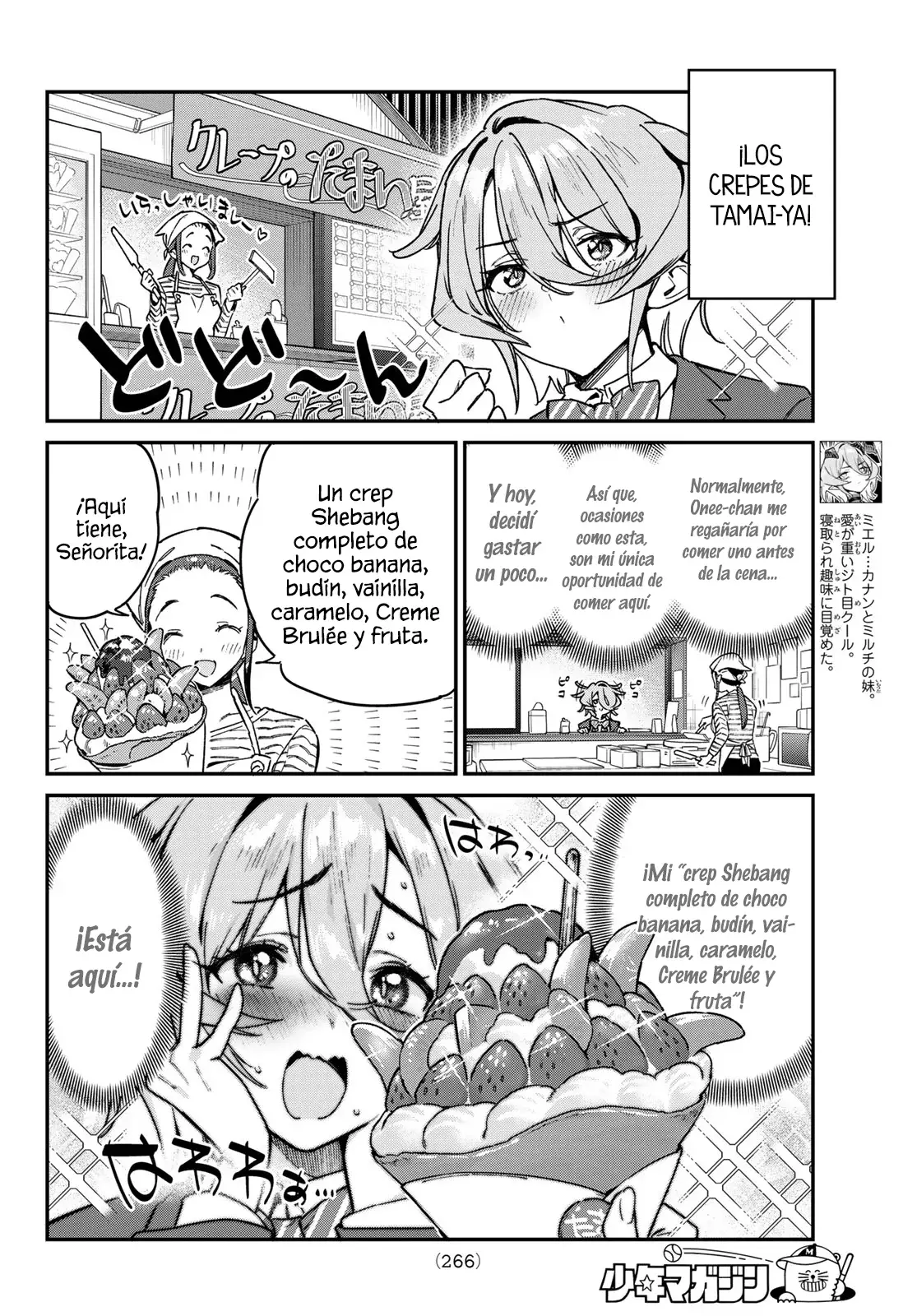 Kanan-sama Might be Easy Capitulo 91: Las comidas secretas de Miel... página 3