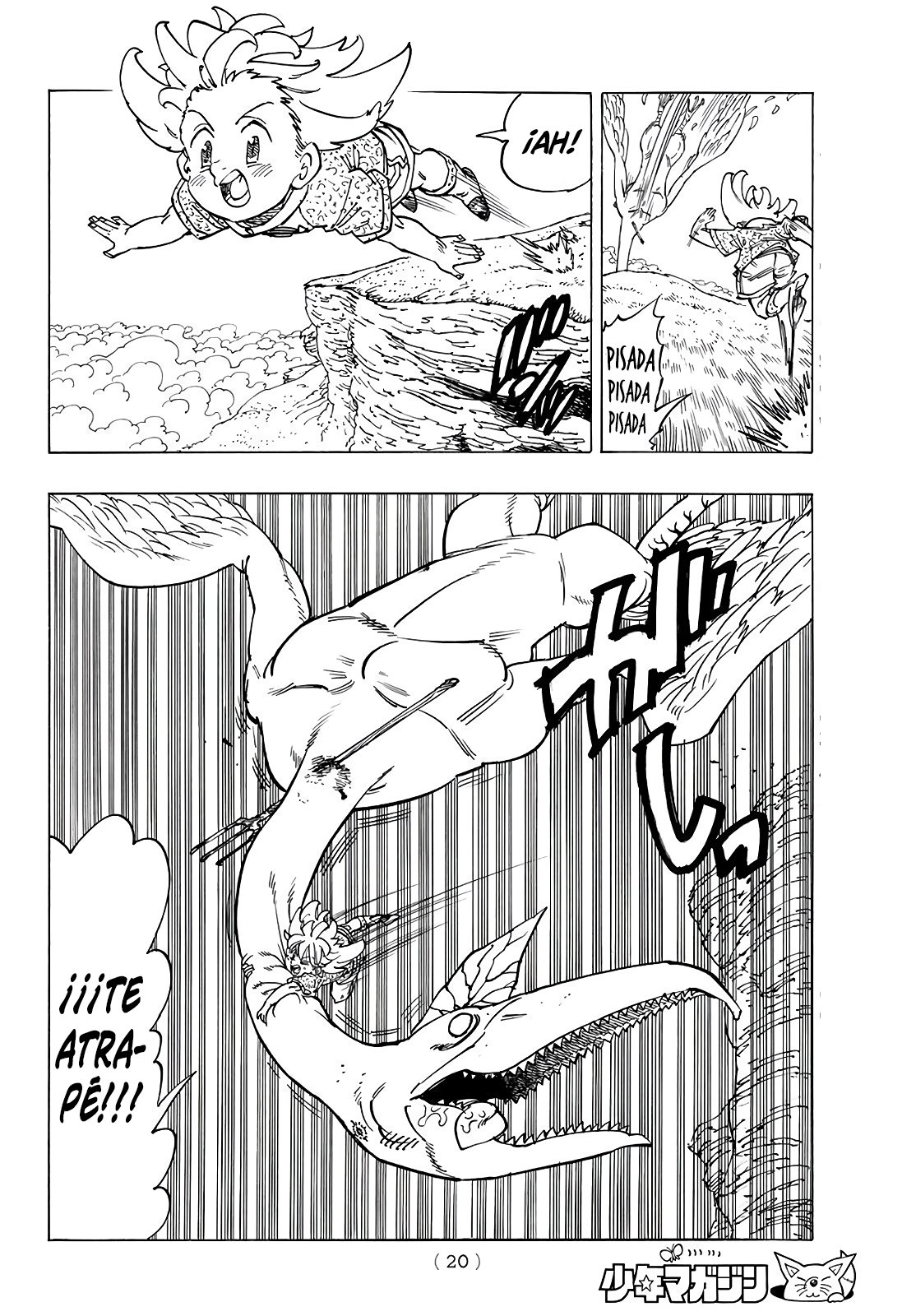 Mokushiroku no Yonkishi Capitulo 1: El chico se pone en marcha página 10