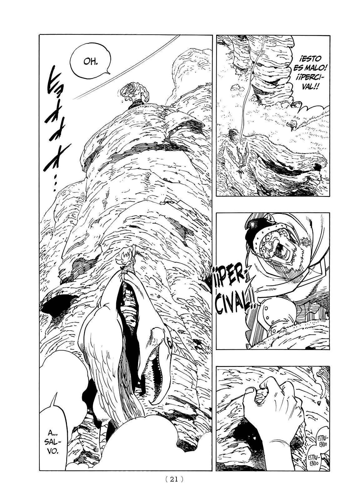 Mokushiroku no Yonkishi Capitulo 1: El chico se pone en marcha página 11
