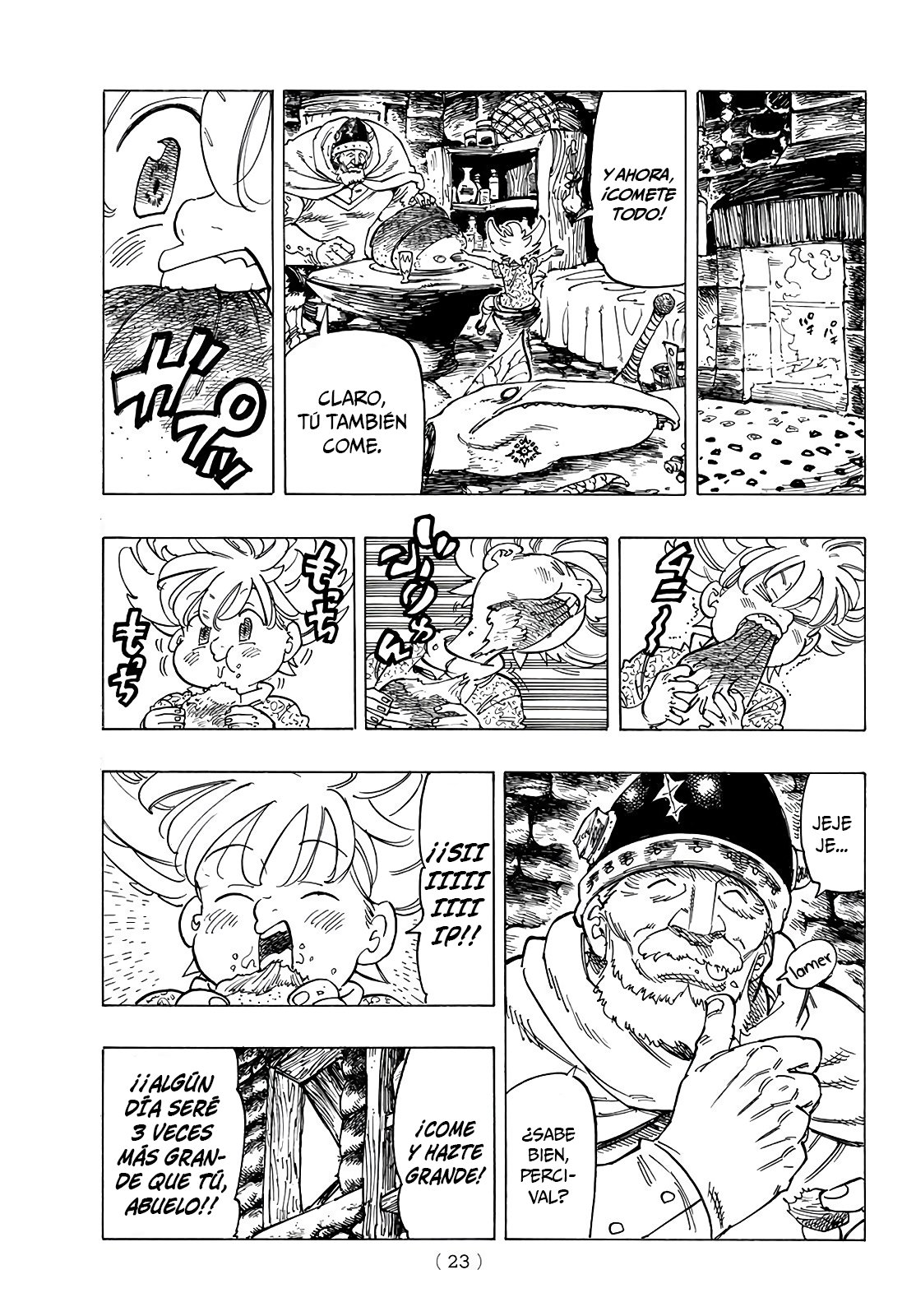 Mokushiroku no Yonkishi Capitulo 1: El chico se pone en marcha página 13